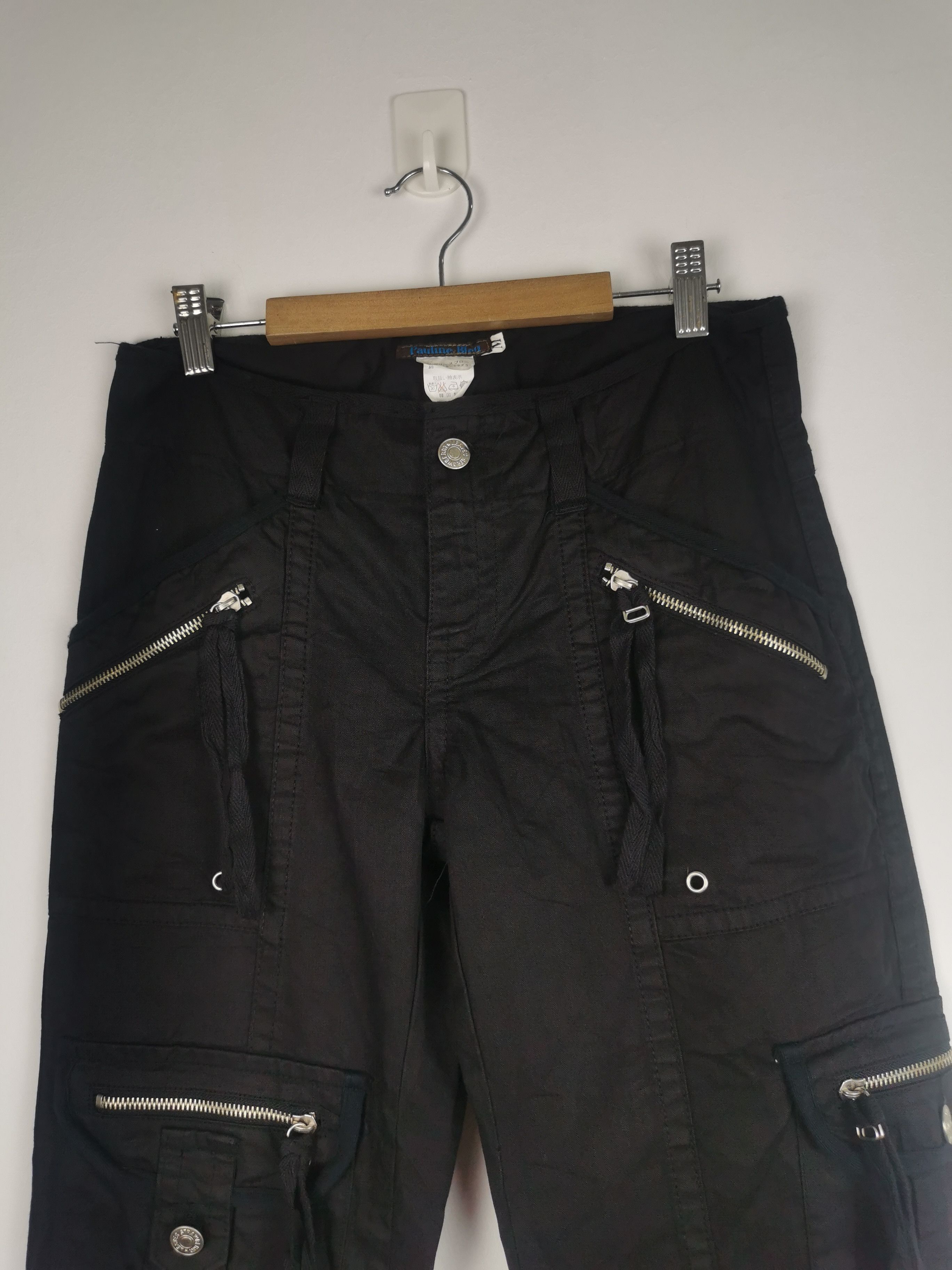 Japanese Brand × Seditionaries Pauline Bleu Bondage Bootcut Cargo Pant Size US 29 - 4 Thumbnail