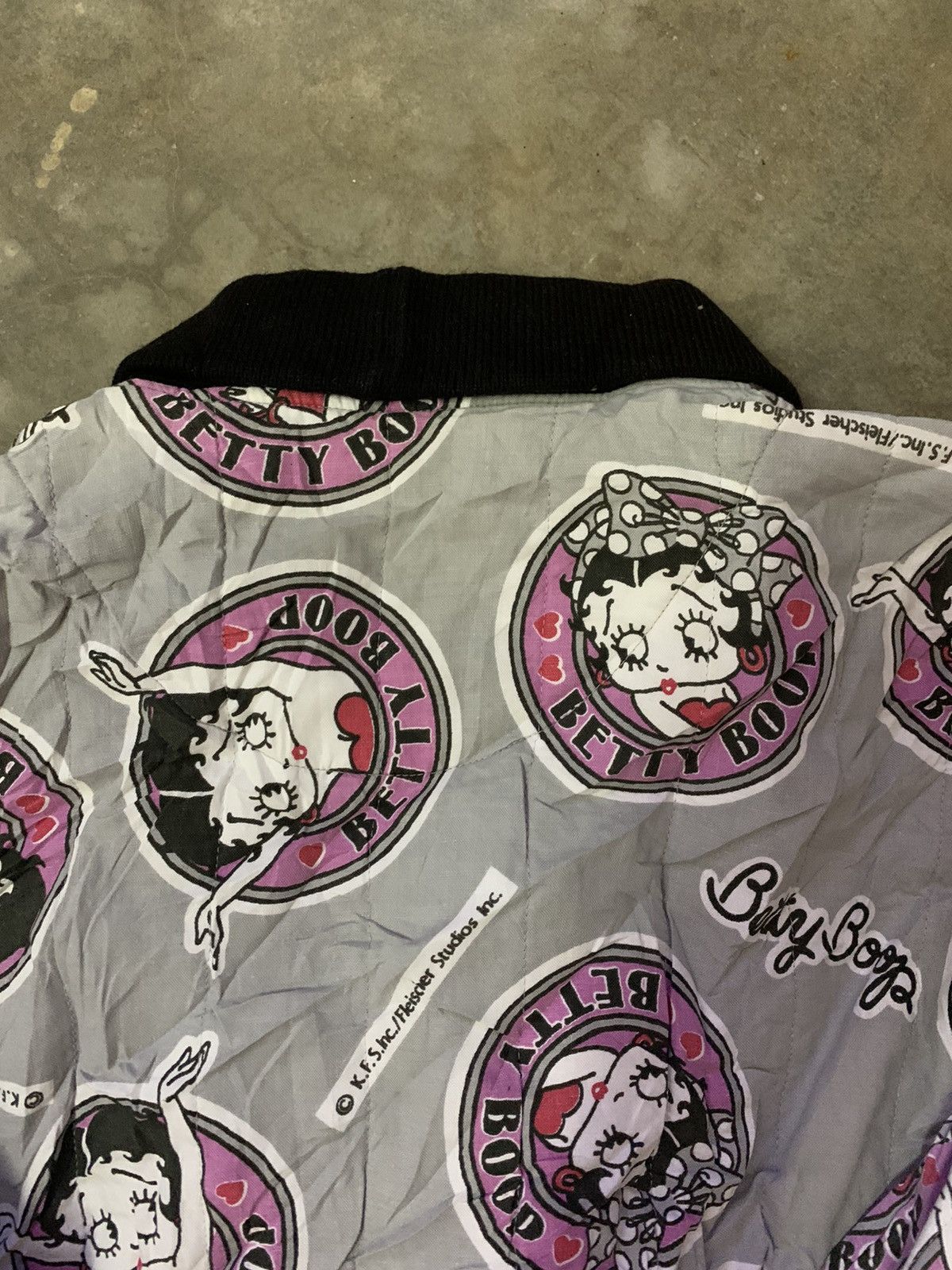Anime Nice Betty Boob Monogram Button Kimono Jacket Size US M / EU 48-50 / 2 - 9 Thumbnail