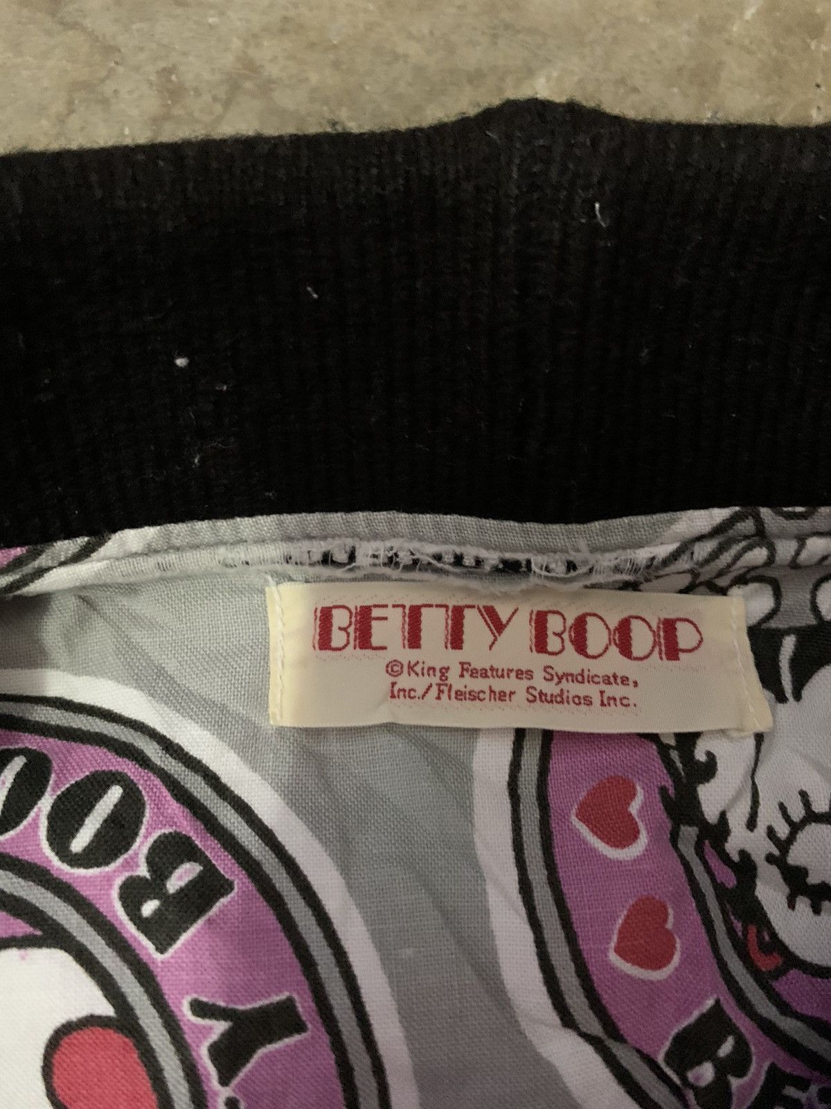 Anime Nice Betty Boob Monogram Button Kimono Jacket Size US M / EU 48-50 / 2 - 7 Thumbnail