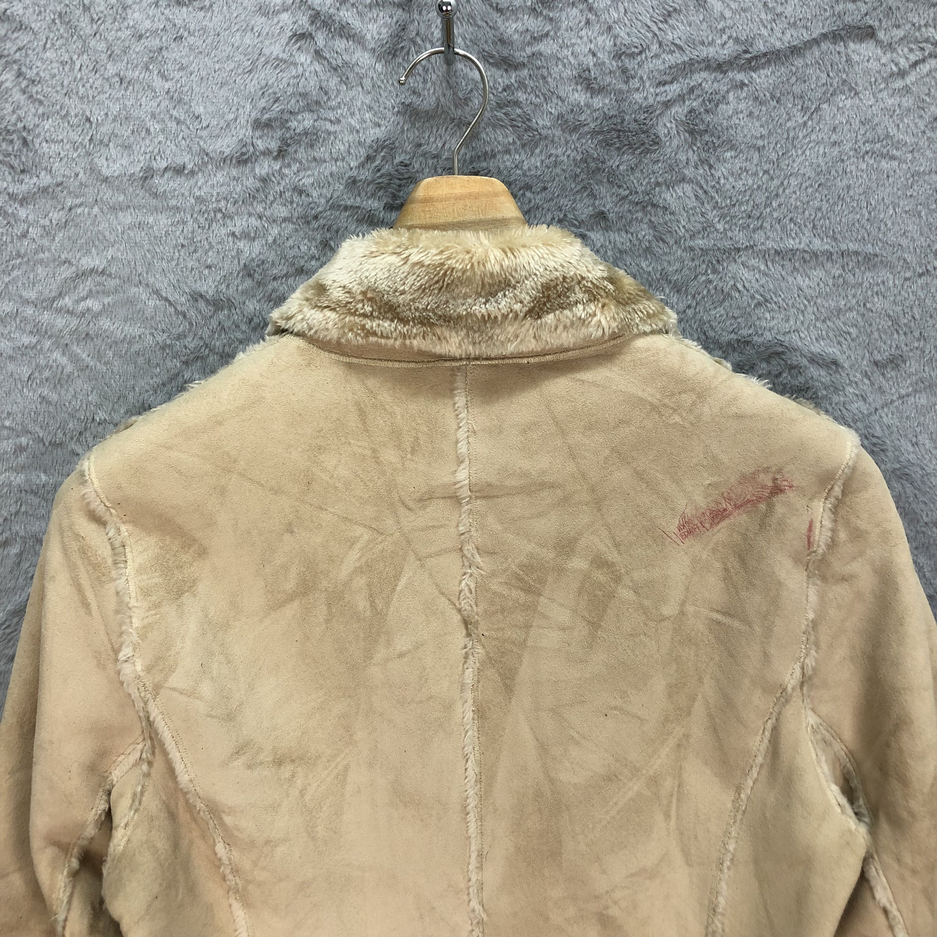 Trussardi TRUSSARDI FUR SUEDE JACKET #5200-179 Size S / US 4 / IT 40 - 12 Thumbnail