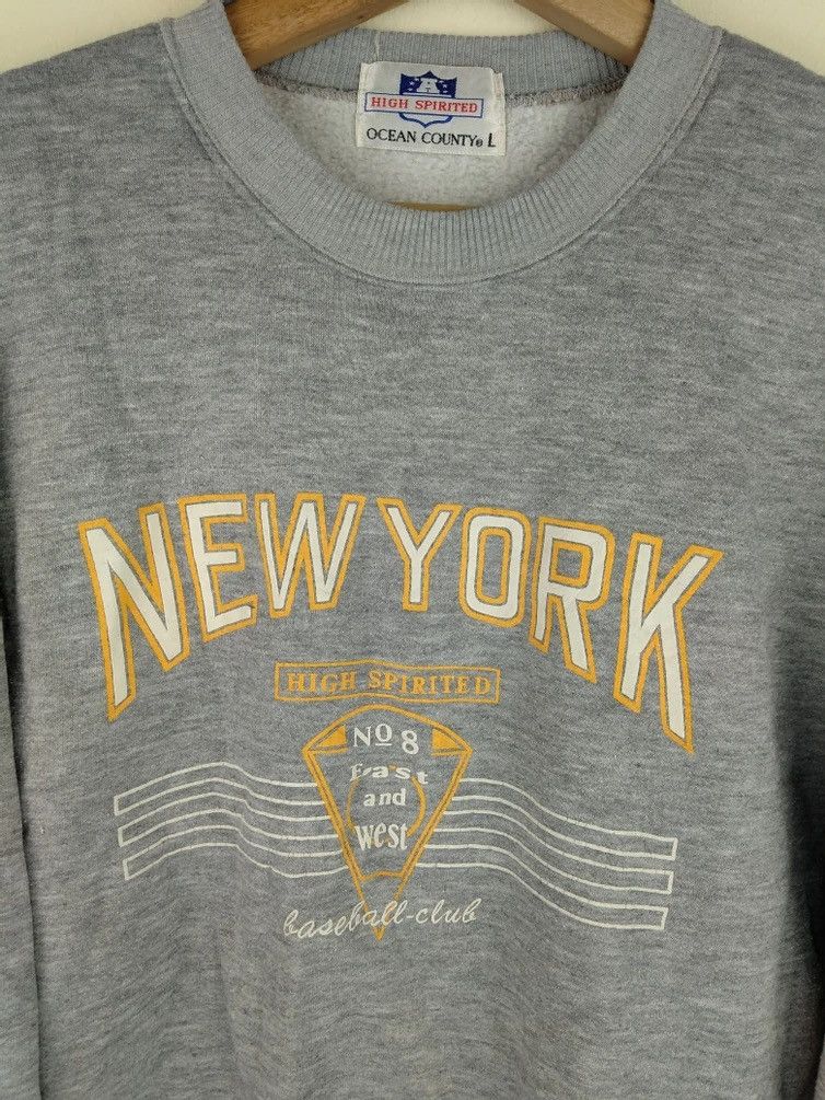 Japanese Brand × Vintage Vintage New York Spell Out Sweatshirt Size US S / EU 44-46 / 1 - 2 Thumbnail