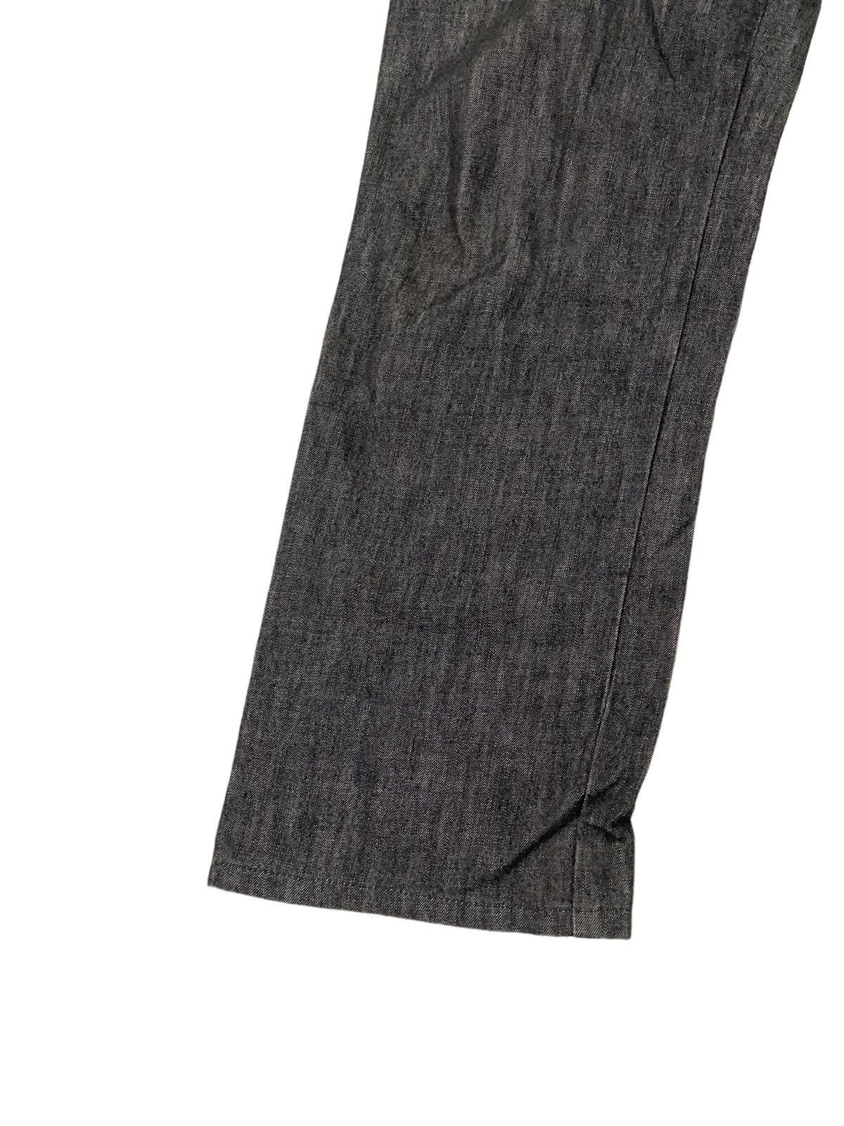Beams Plus Made in Japan Beams Denim Cargo Pant Dark Grey Regular 37🟦 Size US 32 / EU 48 - 5 Thumbnail