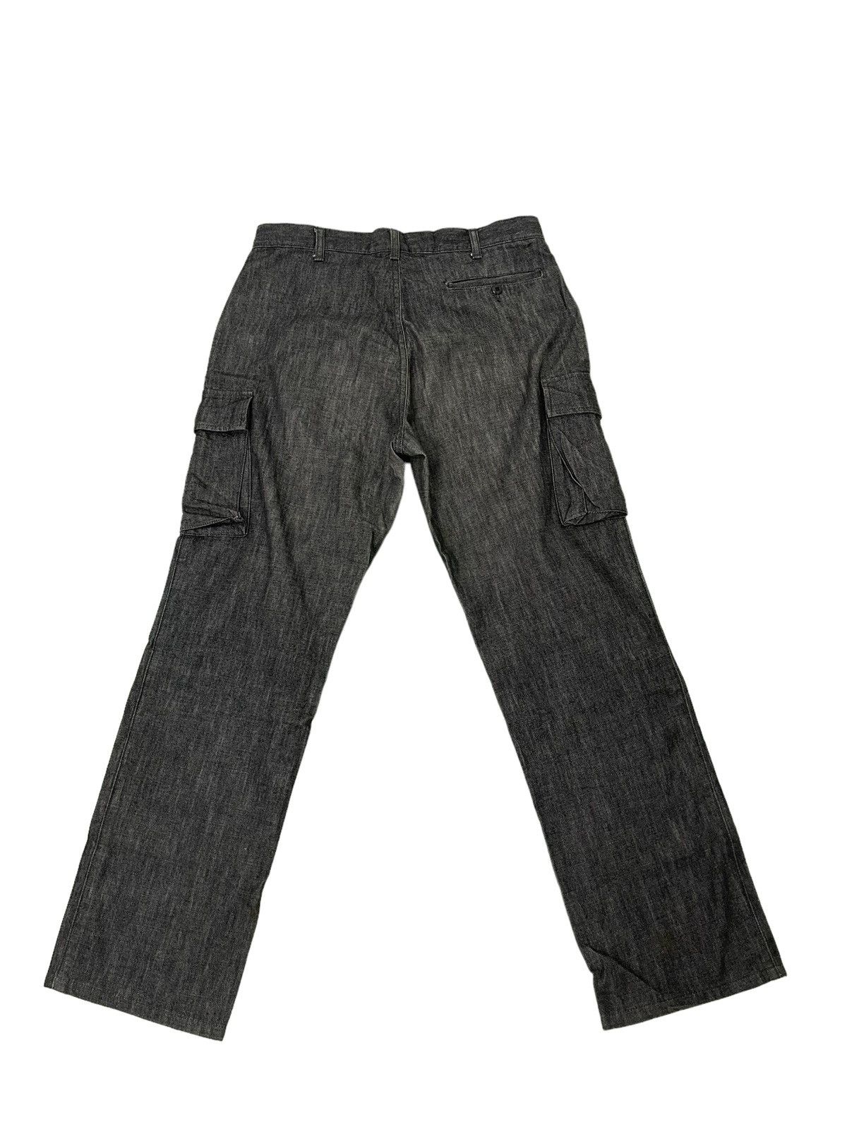 Beams Plus Made in Japan Beams Denim Cargo Pant Dark Grey Regular 37🟦 Size US 32 / EU 48 - 10 Thumbnail