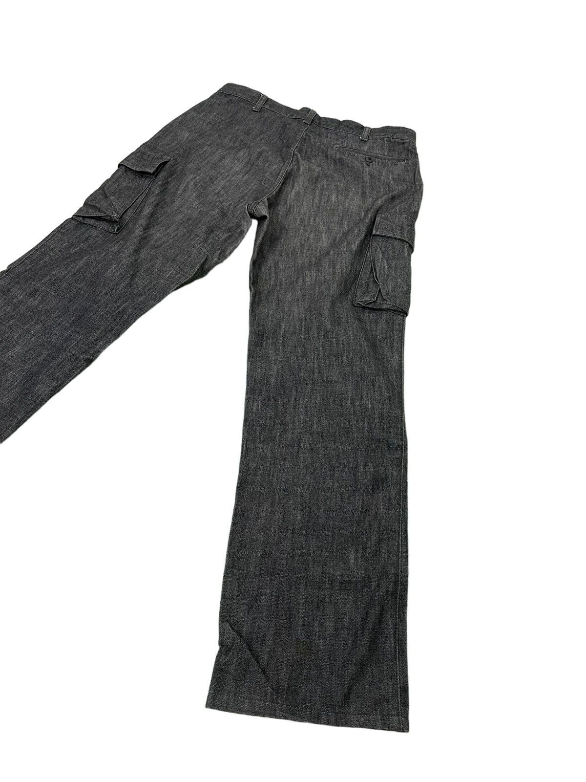 Beams Plus Made in Japan Beams Denim Cargo Pant Dark Grey Regular 37🟦 Size US 32 / EU 48 - 12 Thumbnail