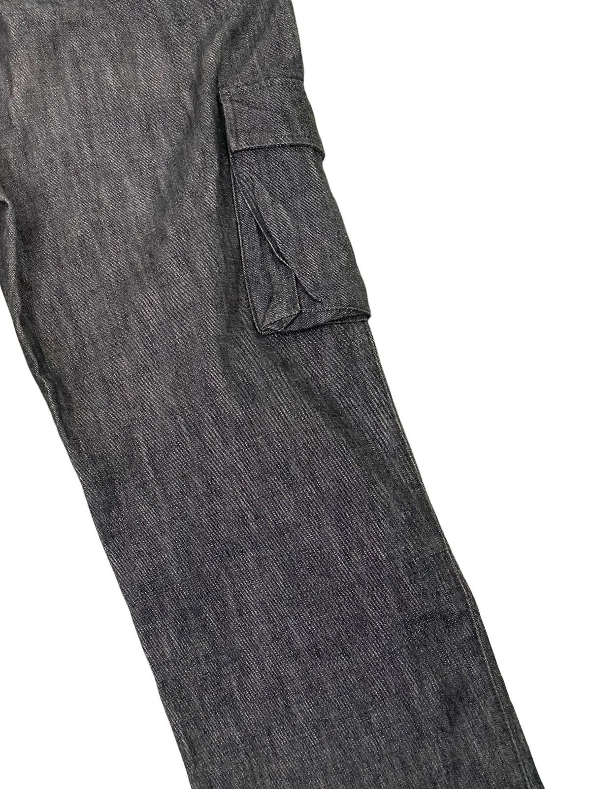 Beams Plus Made in Japan Beams Denim Cargo Pant Dark Grey Regular 37🟦 Size US 32 / EU 48 - 16 Thumbnail