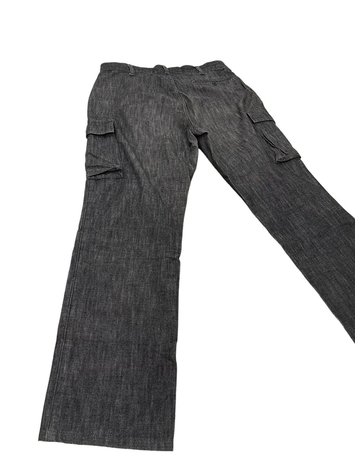 Beams Plus Made in Japan Beams Denim Cargo Pant Dark Grey Regular 37🟦 Size US 32 / EU 48 - 11 Thumbnail