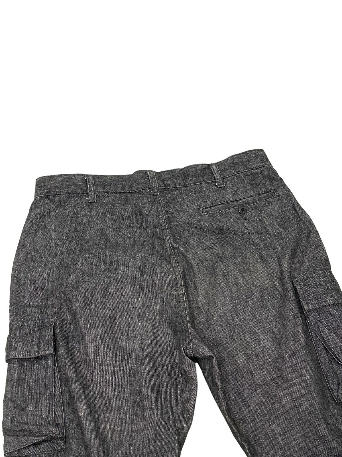 Beams Plus Made in Japan Beams Denim Cargo Pant Dark Grey Regular 37🟦 Size US 32 / EU 48 - 17 Thumbnail
