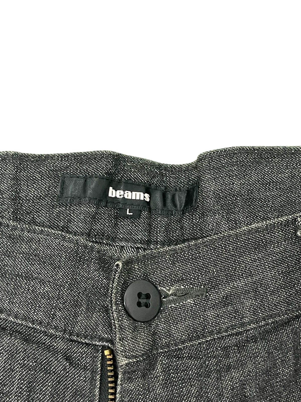 Beams Plus Made in Japan Beams Denim Cargo Pant Dark Grey Regular 37🟦 Size US 32 / EU 48 - 9 Thumbnail