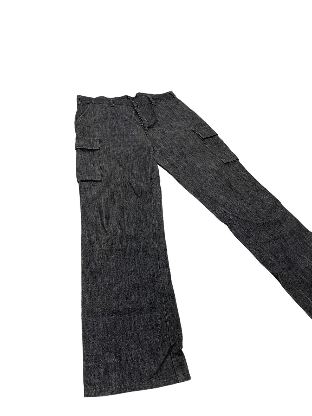 Beams Plus Made in Japan Beams Denim Cargo Pant Dark Grey Regular 37🟦 Size US 32 / EU 48 - 1 Thumbnail