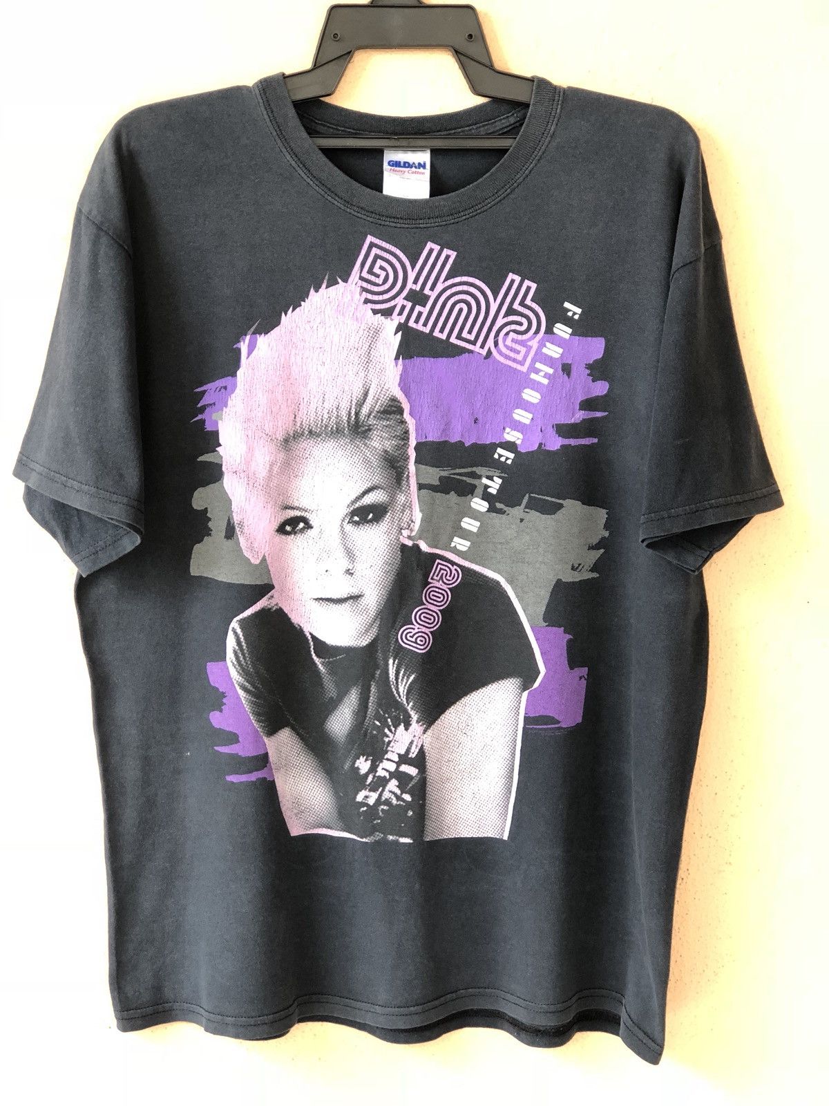 Band Tees Pink Funhouse Tour 2009 Rap Tee Size US L / EU 52-54 / 3 - 1 Thumbnail