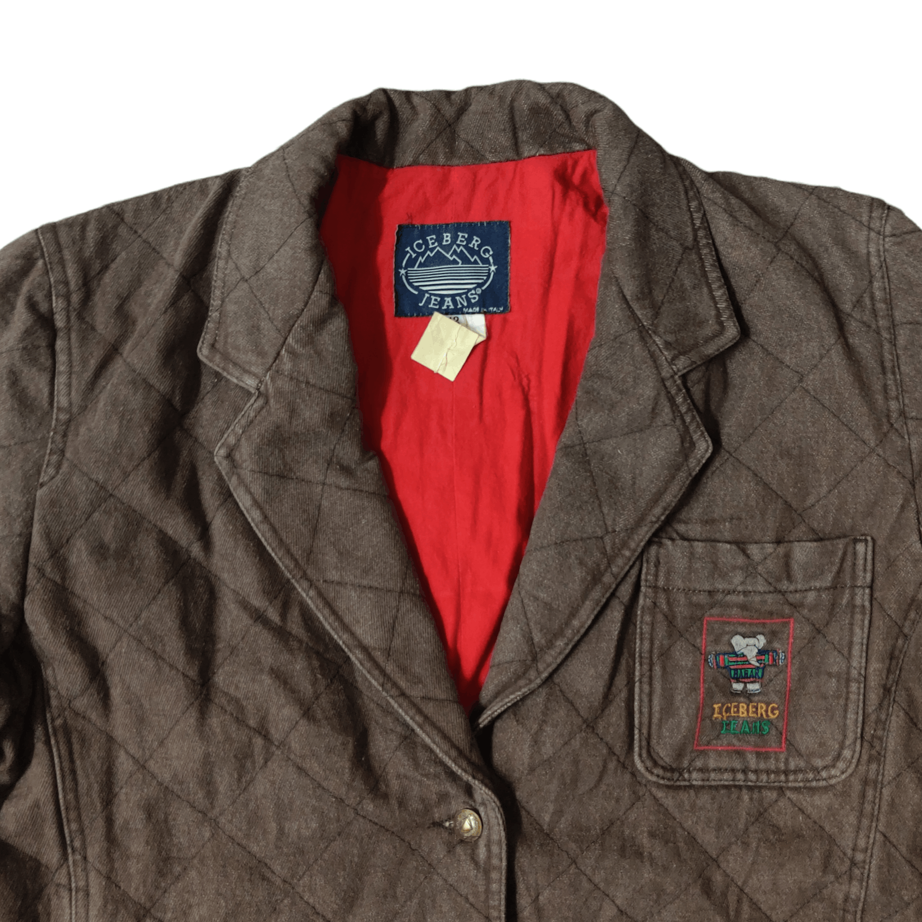 Iceberg Vintage 1987 Iceberg Jeans L.De Brunhoff Jacket Size US M / EU 48-50 / 2 - 2 Thumbnail