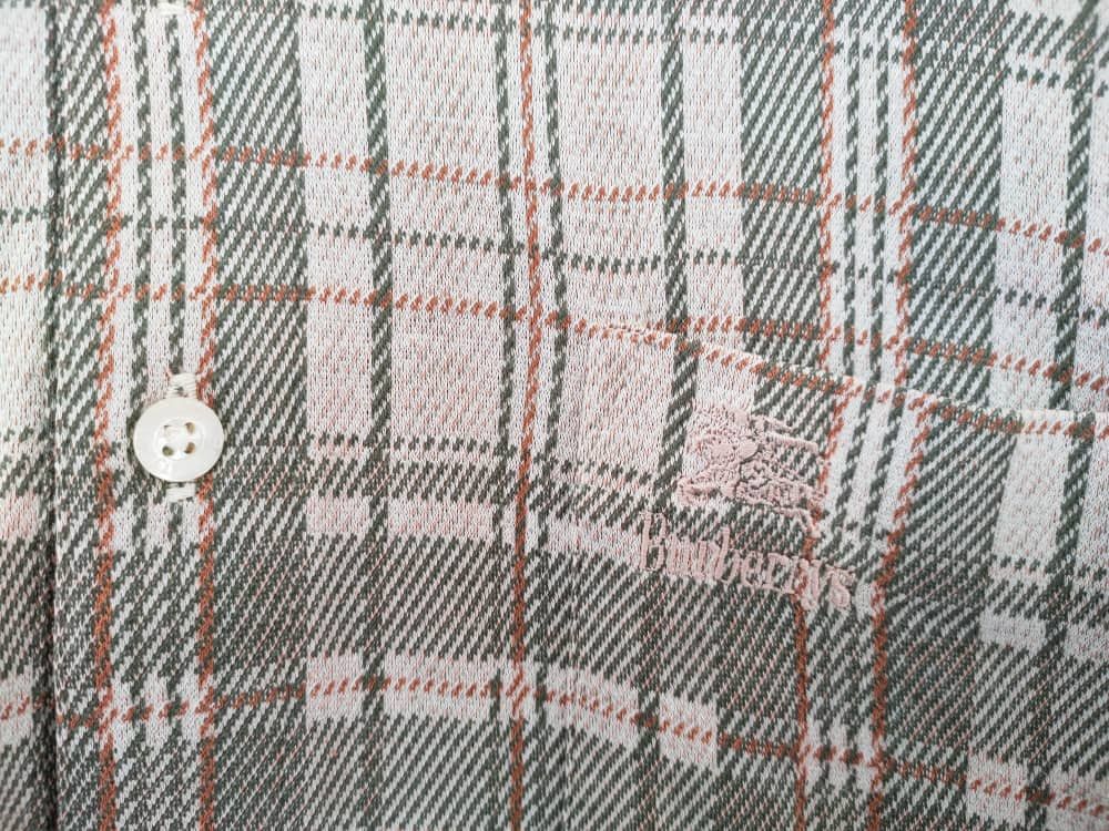 Burberry 💥LAST CALL💥 Vintage Burberry Checkered Polo T Size US M / EU 48-50 / 2 - 3 Thumbnail