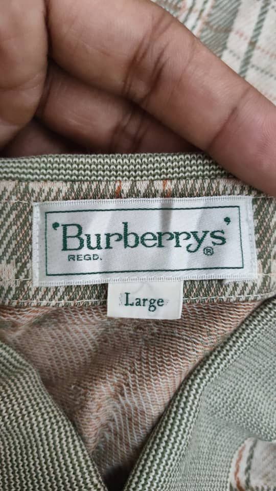 Burberry 💥LAST CALL💥 Vintage Burberry Checkered Polo T Size US M / EU 48-50 / 2 - 5 Thumbnail