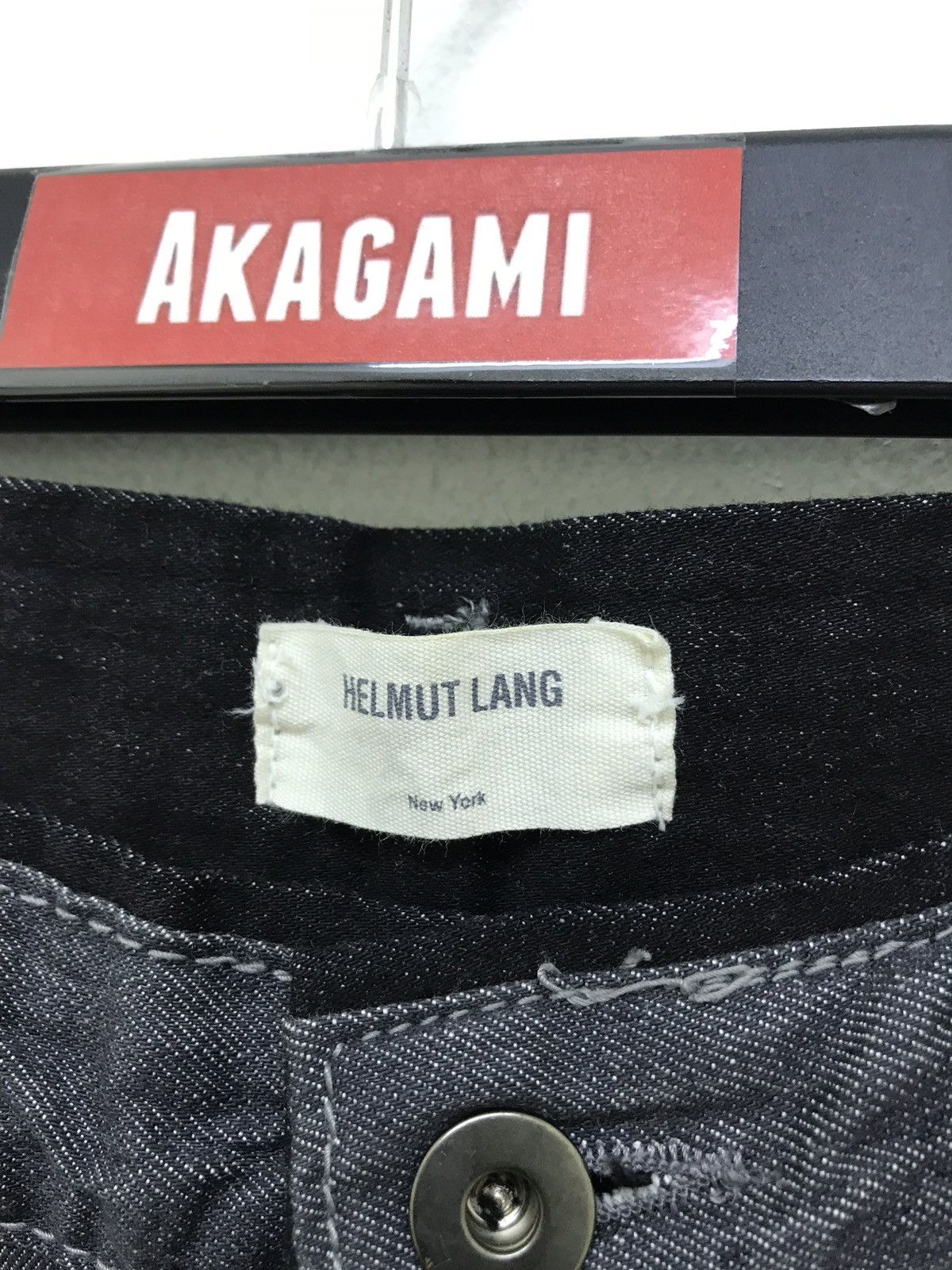 Designer × Helmut Lang 🧛‍♀️Helmut Lang Skinny Pant Thin Denim Stretchable Size US 34 / EU 50 - 5 Thumbnail