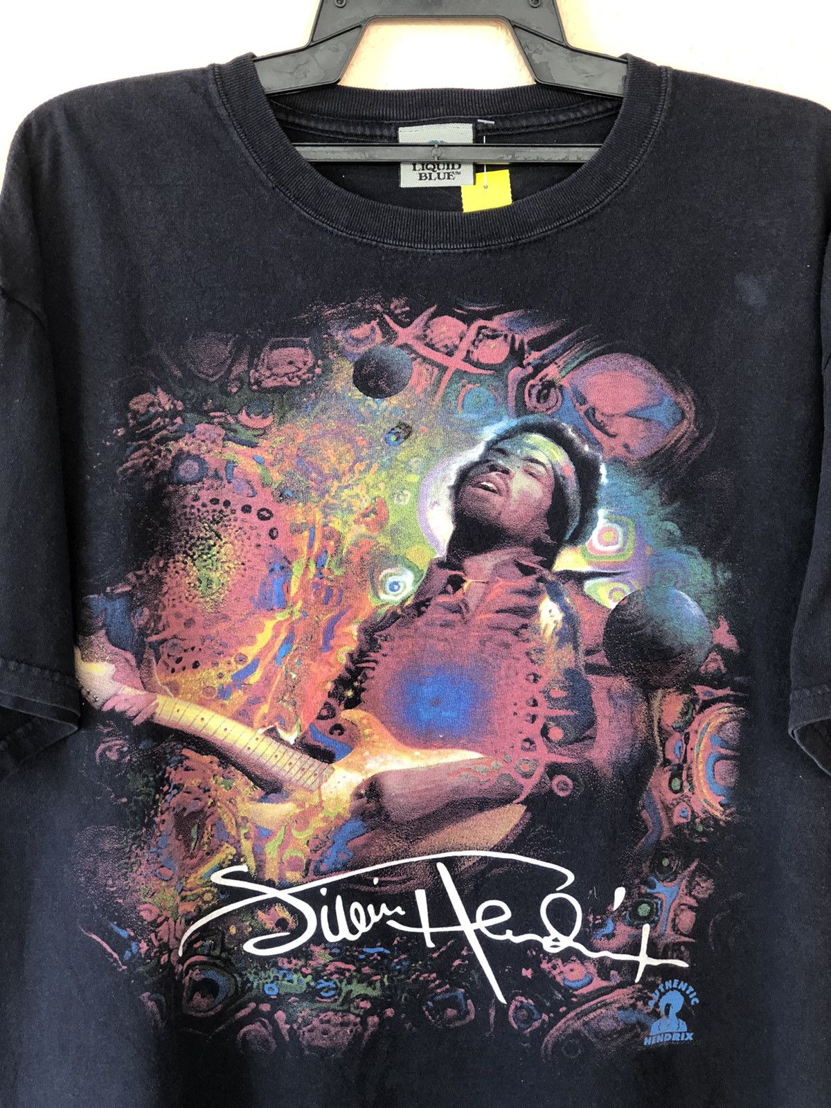 Band Tees Vintage 00s Jimi Hendrix Guitar Legends Rock Tee Size US XL / EU 56 / 4 - 2 Thumbnail