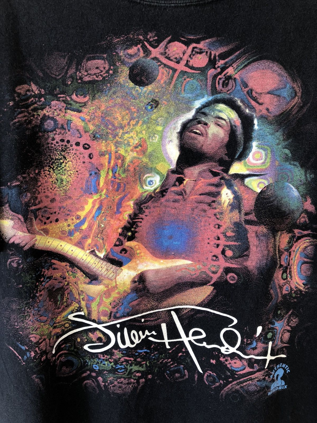 Band Tees Vintage 00s Jimi Hendrix Guitar Legends Rock Tee Size US XL / EU 56 / 4 - 3 Thumbnail