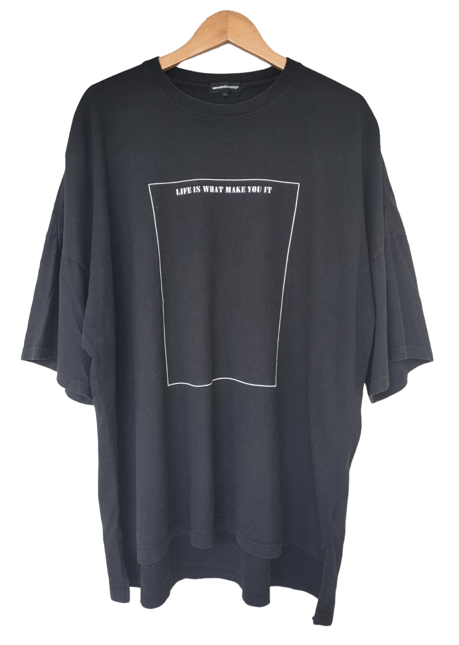 semanticdesign ❎ Semantic Backhit Print T Size US L / EU 52-54 / 3 - 2 Thumbnail