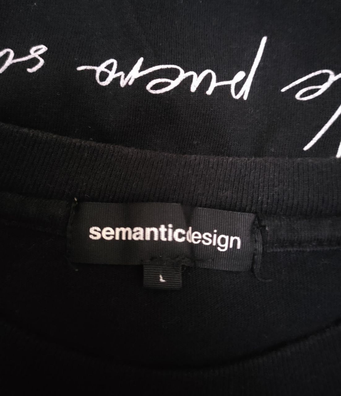 semanticdesign ❎ Semantic Backhit Print T Size US L / EU 52-54 / 3 - 5 Thumbnail