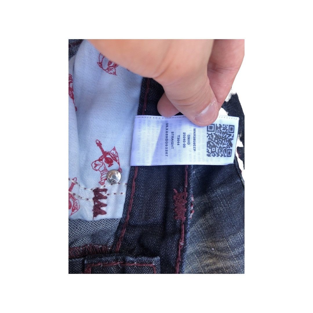 True Religion × Vintage RARE True Religion Jeans Size 38 STRAIGHT Blue/Purple Size US 38 / EU 54 - 6 Thumbnail