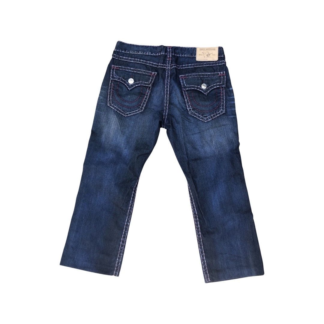 True Religion × Vintage RARE True Religion Jeans Size 38 STRAIGHT Blue/Purple Size US 38 / EU 54 - 4 Thumbnail