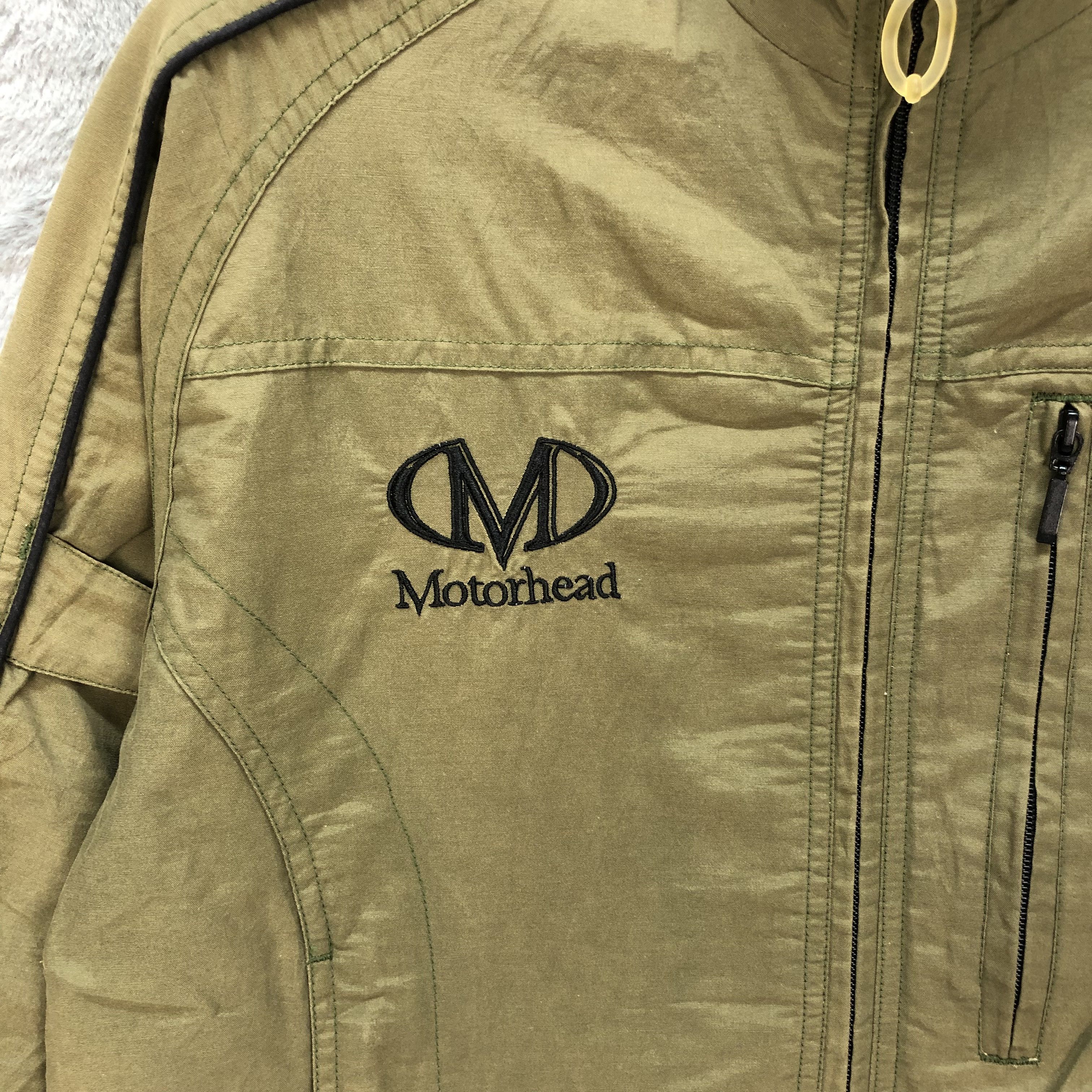Japanese Brand MOTORHEAD ATOMIC BIKER JACKET #6180-52 Size US S / EU 44-46 / 1 - 3 Thumbnail