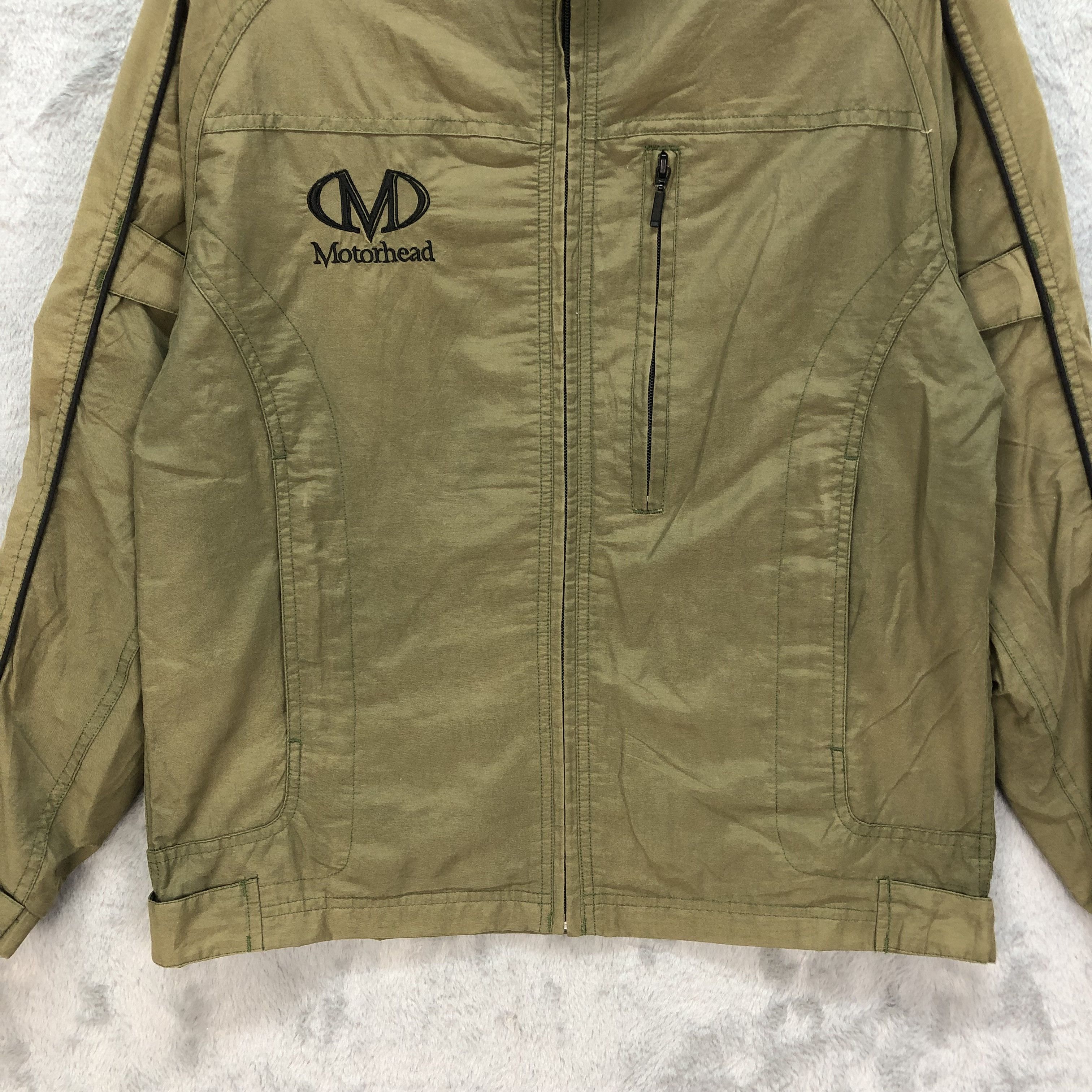 Japanese Brand MOTORHEAD ATOMIC BIKER JACKET #6180-52 Size US S / EU 44-46 / 1 - 4 Thumbnail