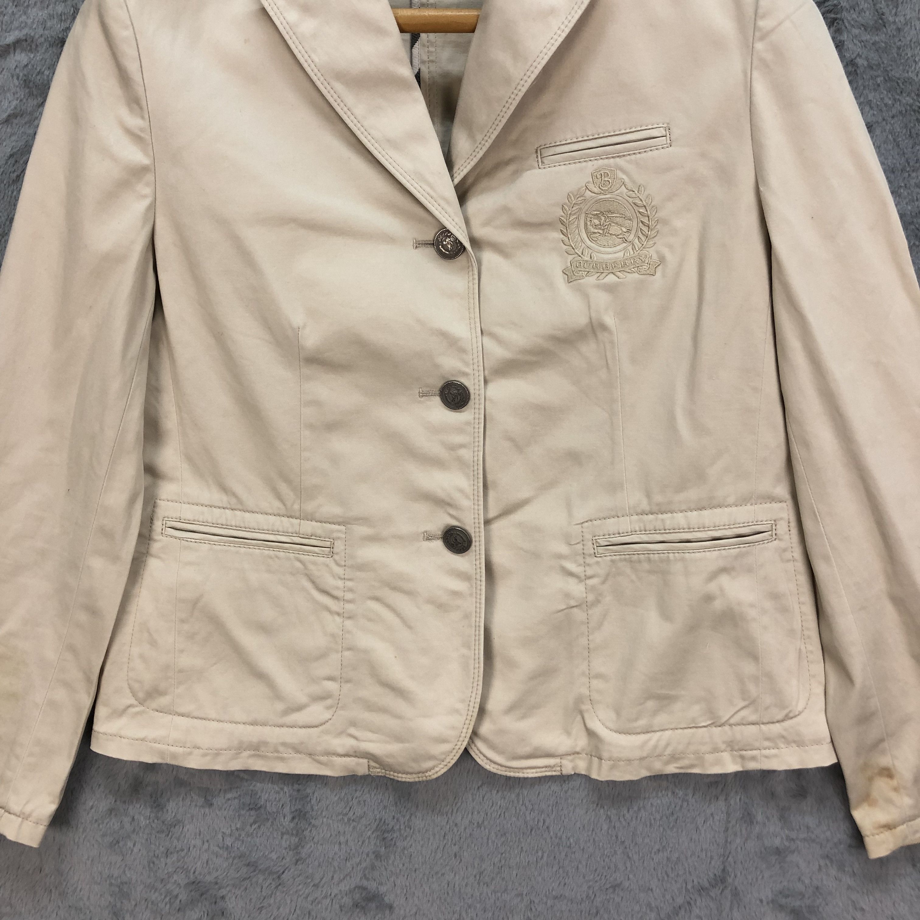 Burberry BURBERRY LONDON MADE IN JAPAN CASUAL JACKET #5242-181 Size S / US 4 / IT 40 - 5 Thumbnail