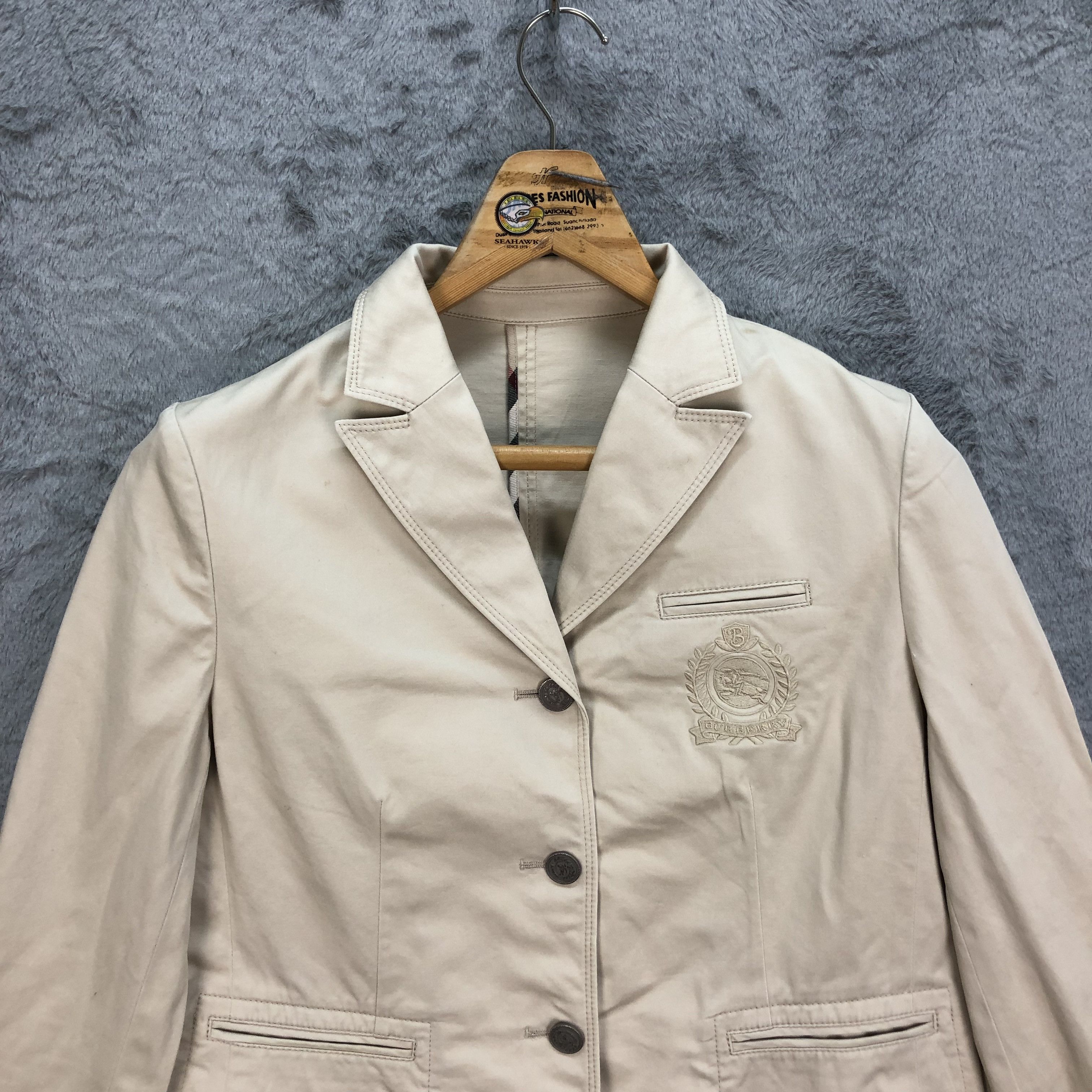 Burberry BURBERRY LONDON MADE IN JAPAN CASUAL JACKET #5242-181 Size S / US 4 / IT 40 - 2 Thumbnail
