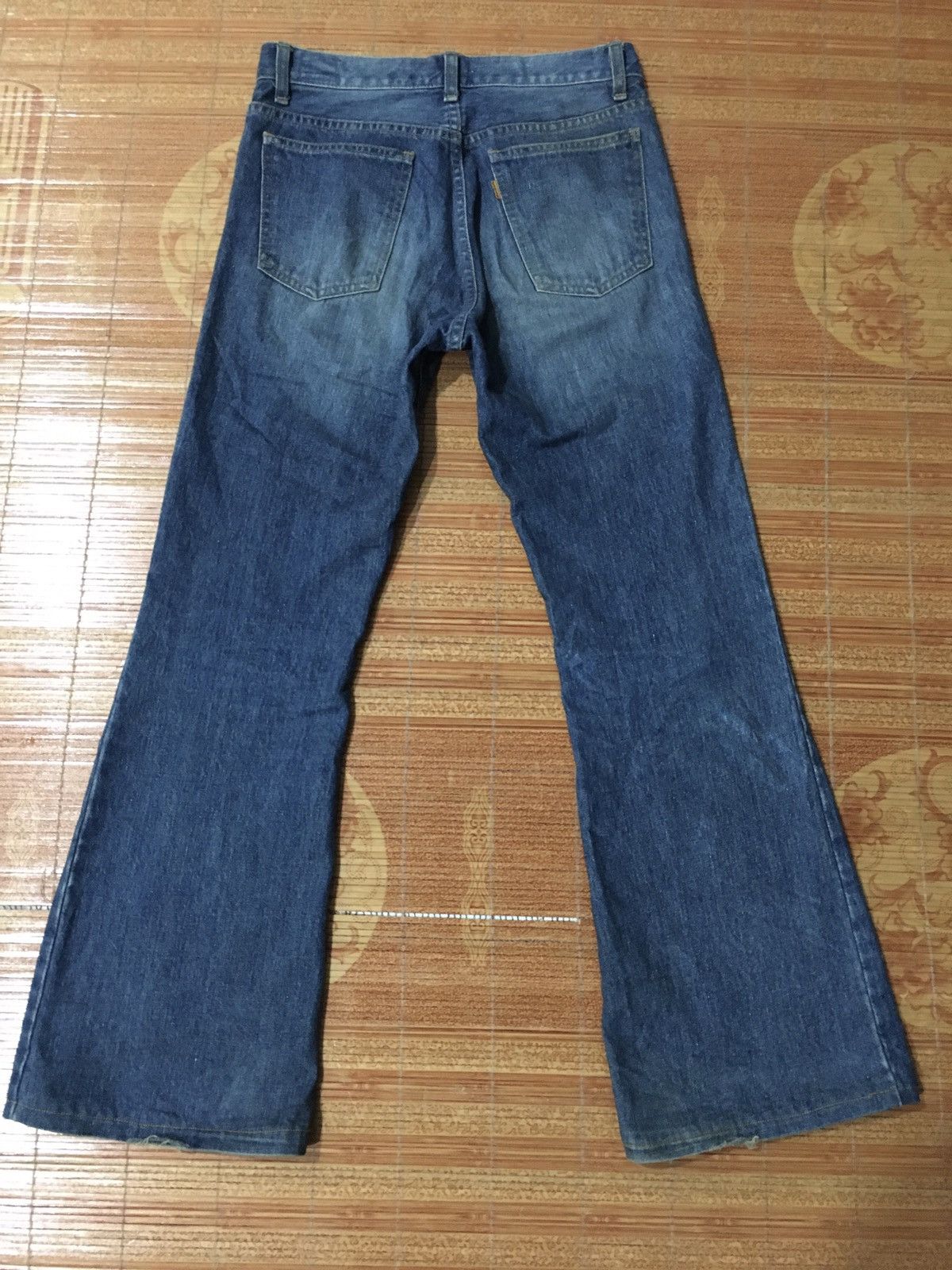 Orslow FLARED Orslow Medium Wash Blue Distressed 30x28 Size US 30 / EU 46 - 1 Thumbnail