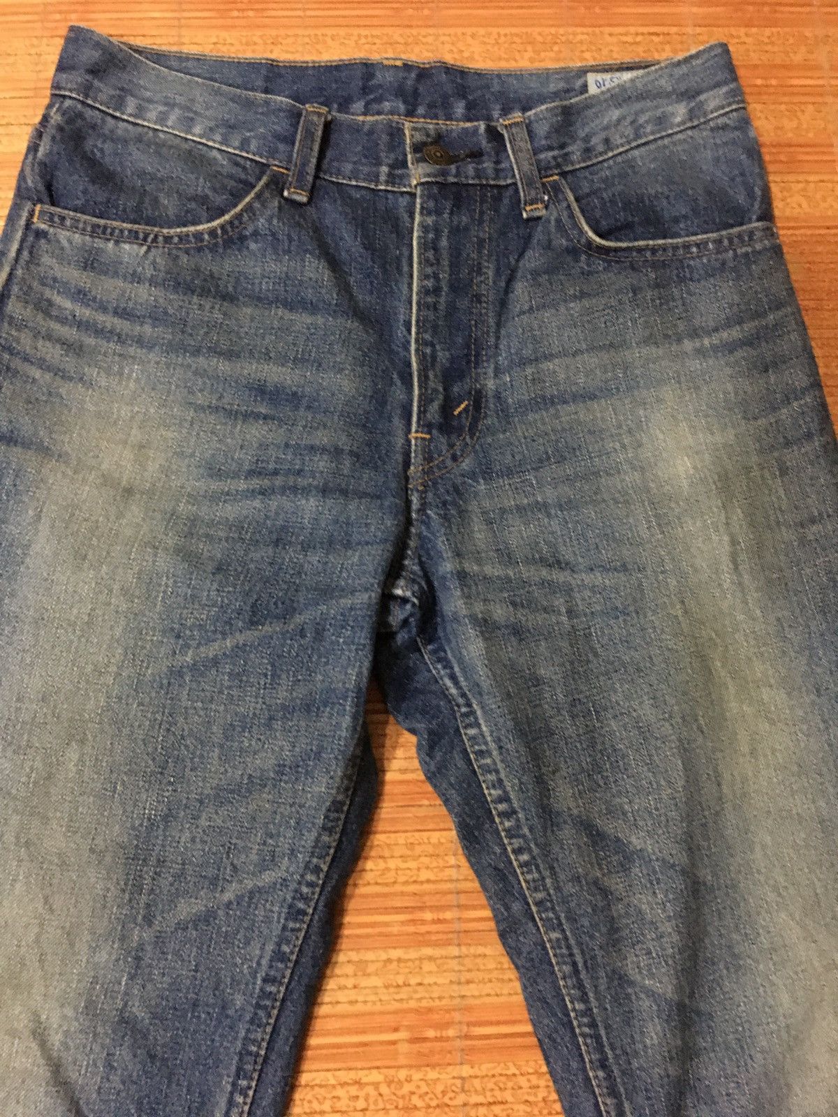 Orslow FLARED Orslow Medium Wash Blue Distressed 30x28 Size US 30 / EU 46 - 3 Thumbnail