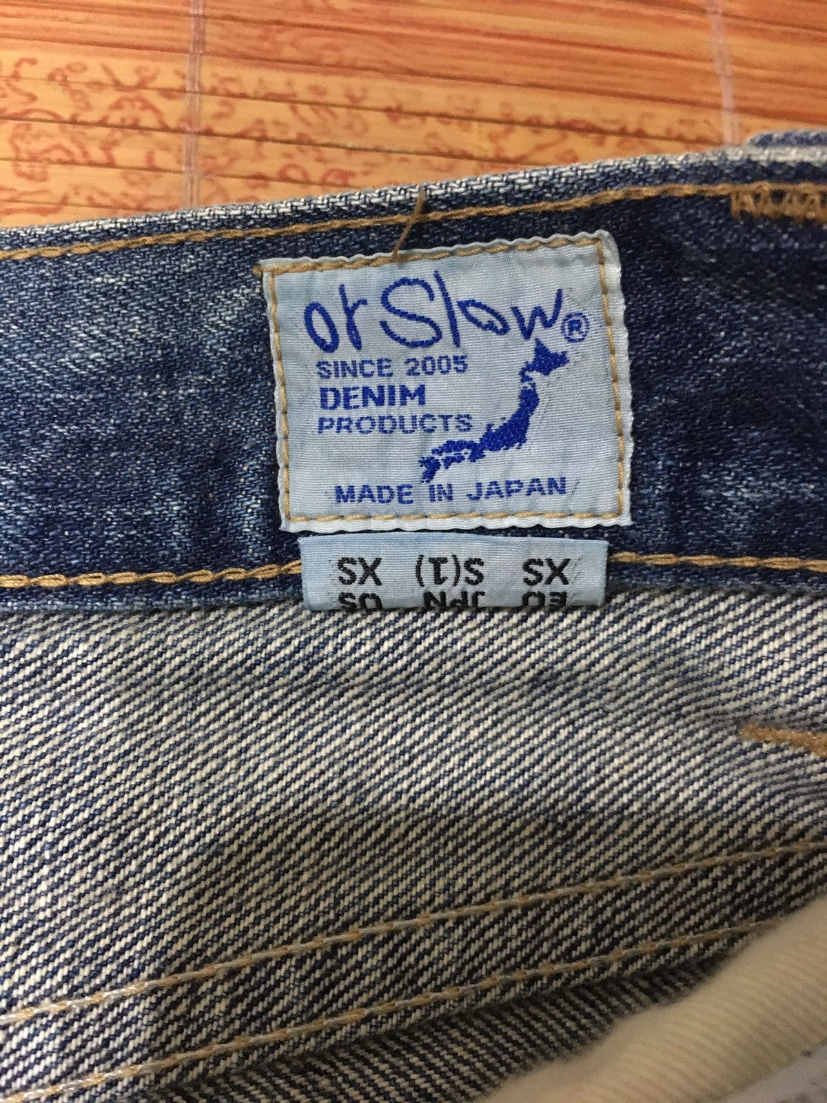 Orslow FLARED Orslow Medium Wash Blue Distressed 30x28 Size US 30 / EU 46 - 7 Thumbnail