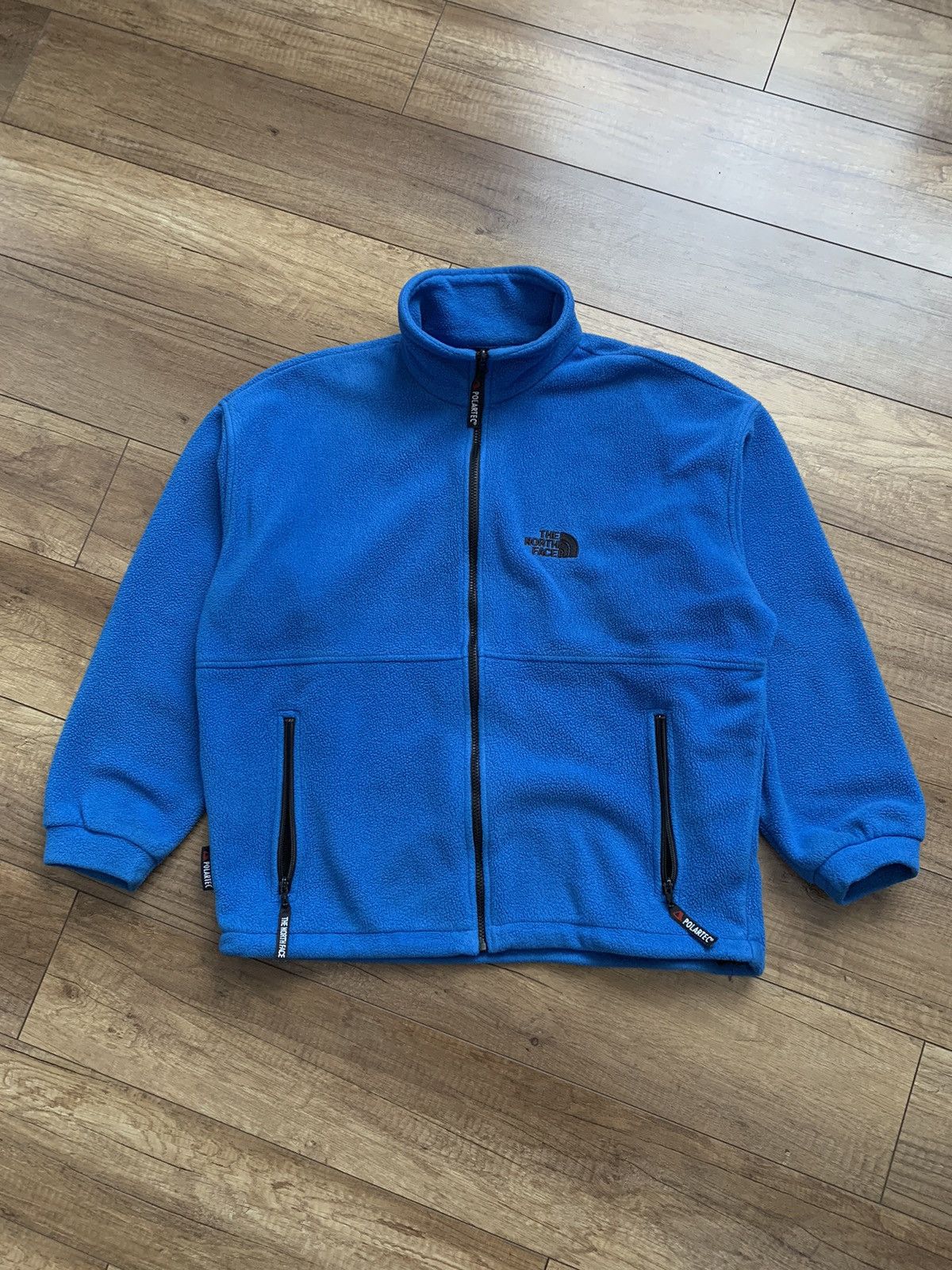 The North Face The North Face Zip Fleece Jacket Vintage 90s Polartec TNF Size US L / EU 52-54 / 3 - 1 Thumbnail