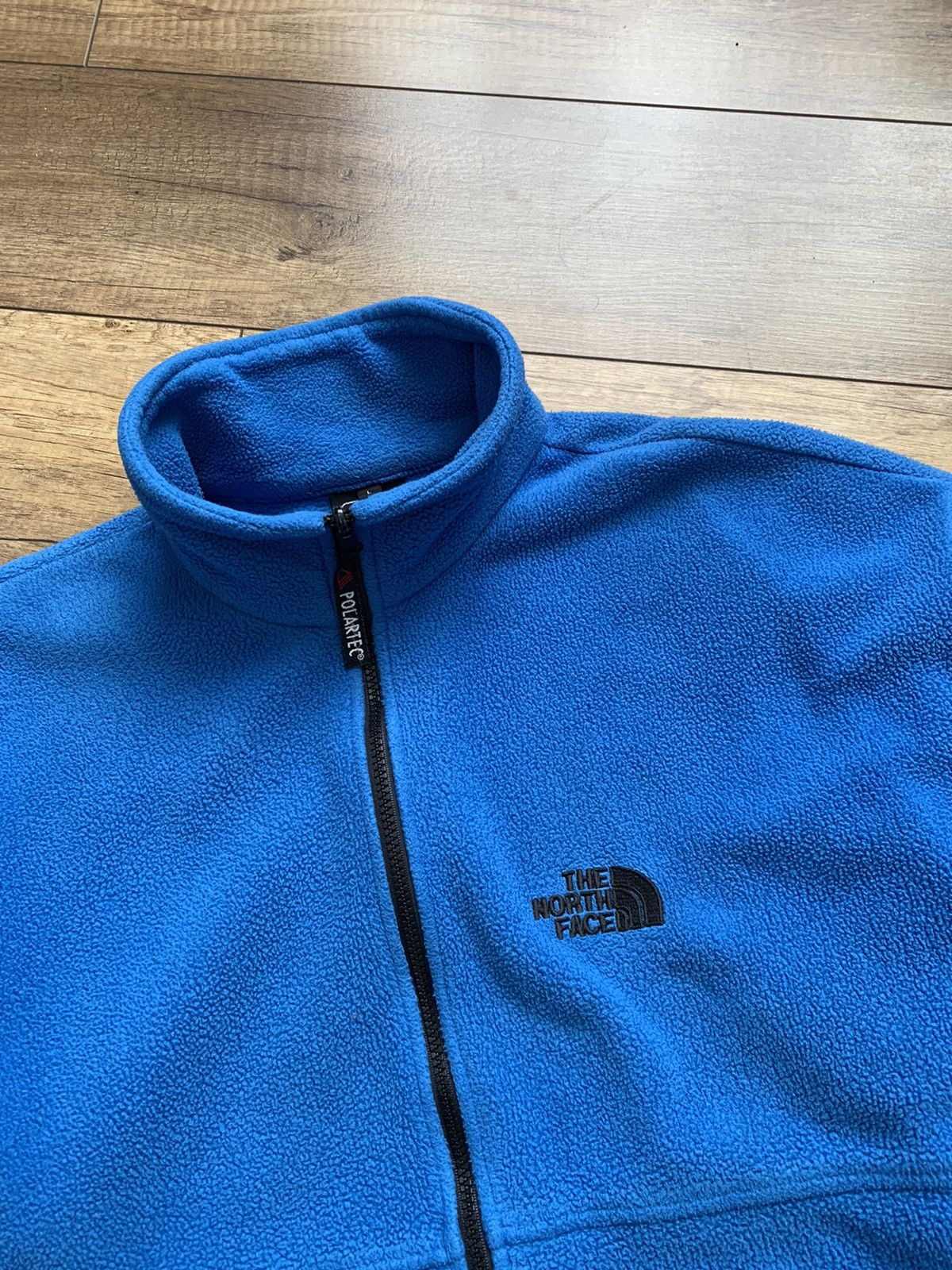 The North Face The North Face Zip Fleece Jacket Vintage 90s Polartec TNF Size US L / EU 52-54 / 3 - 3 Thumbnail