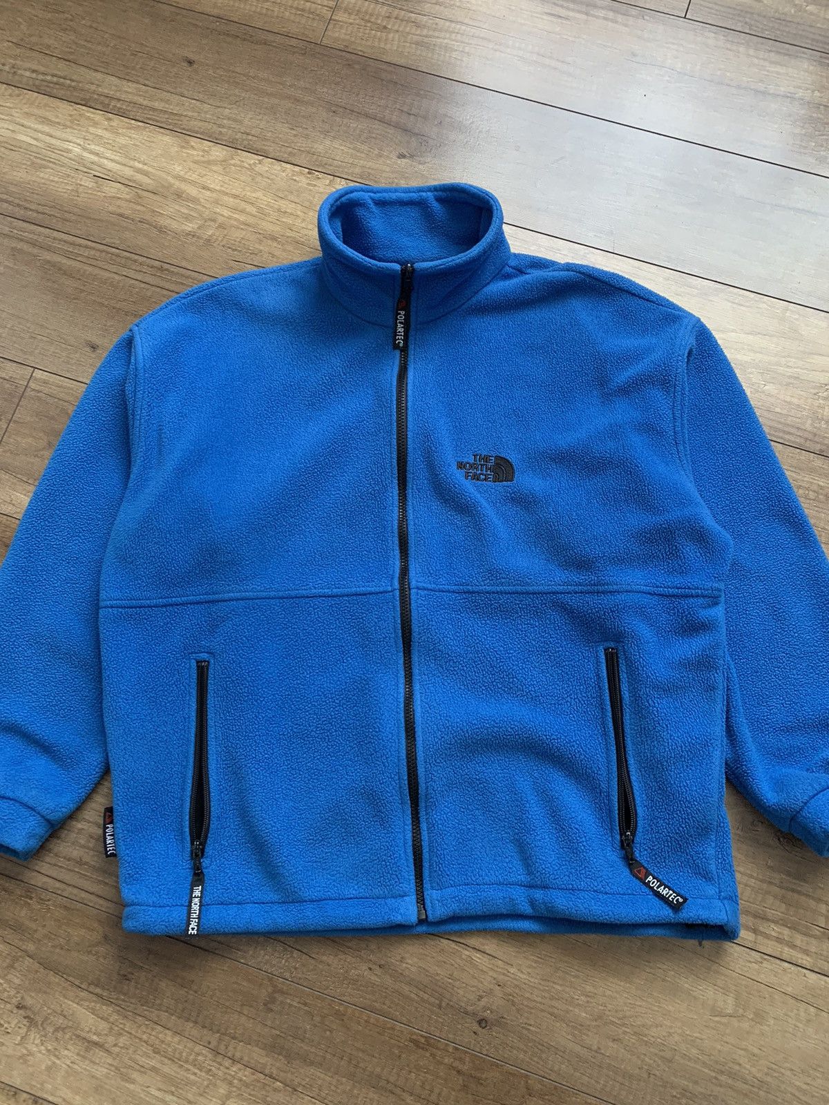 The North Face The North Face Zip Fleece Jacket Vintage 90s Polartec TNF Size US L / EU 52-54 / 3 - 2 Thumbnail