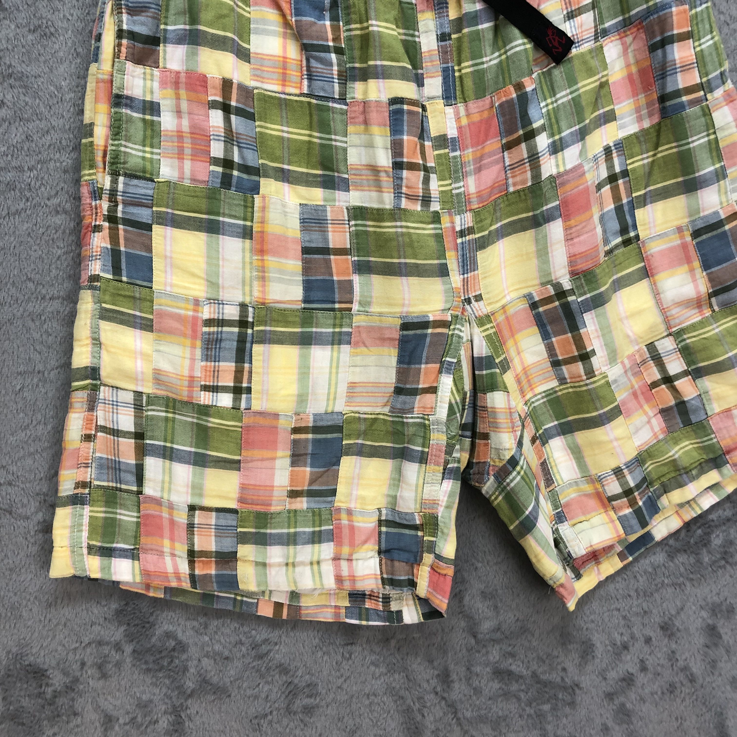 Gramicci GRAMICCI TARTAN PATCHWORK SHORTS PANT #6204-54 Size US 29 - 5 Thumbnail