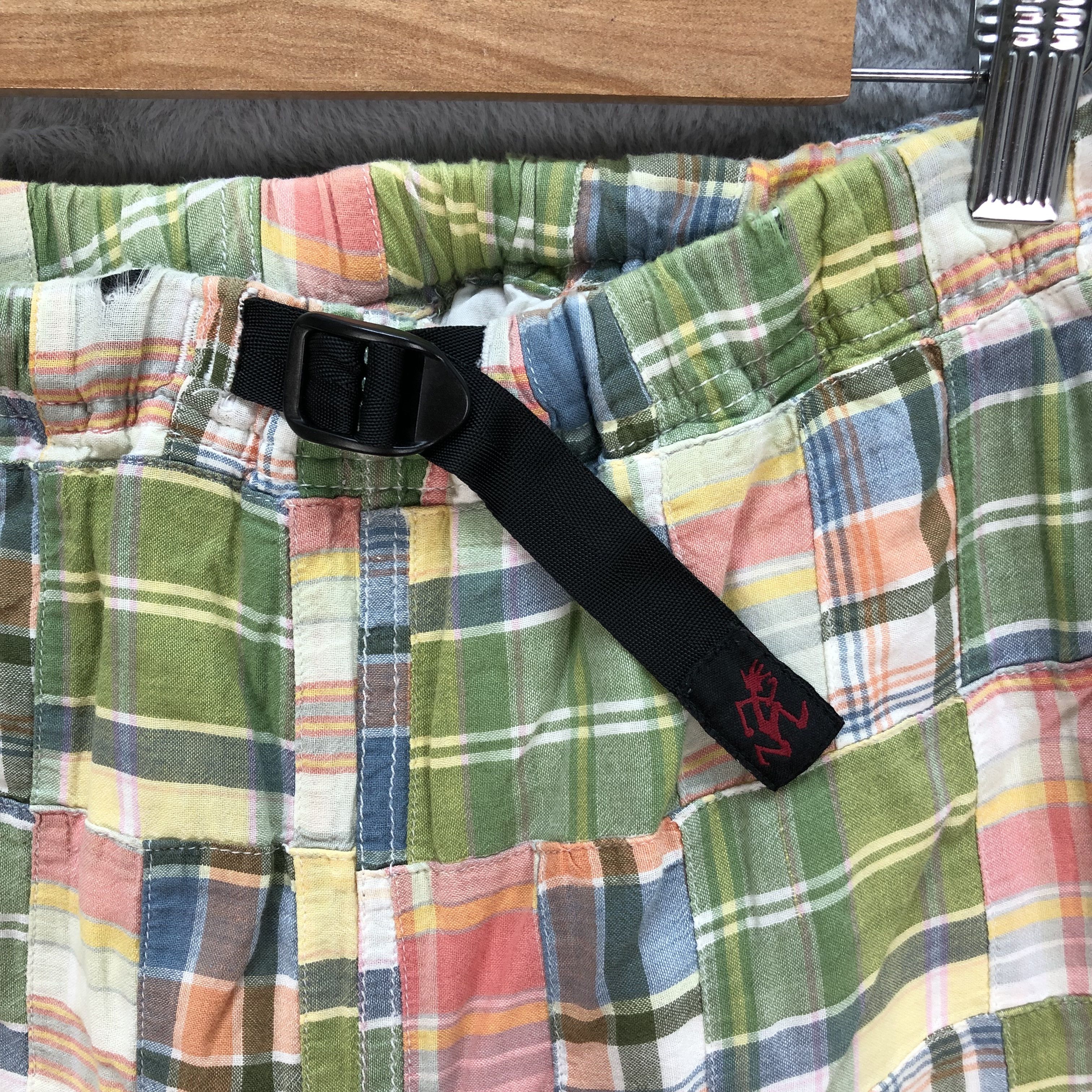 Gramicci GRAMICCI TARTAN PATCHWORK SHORTS PANT #6204-54 Size US 29 - 4 Thumbnail