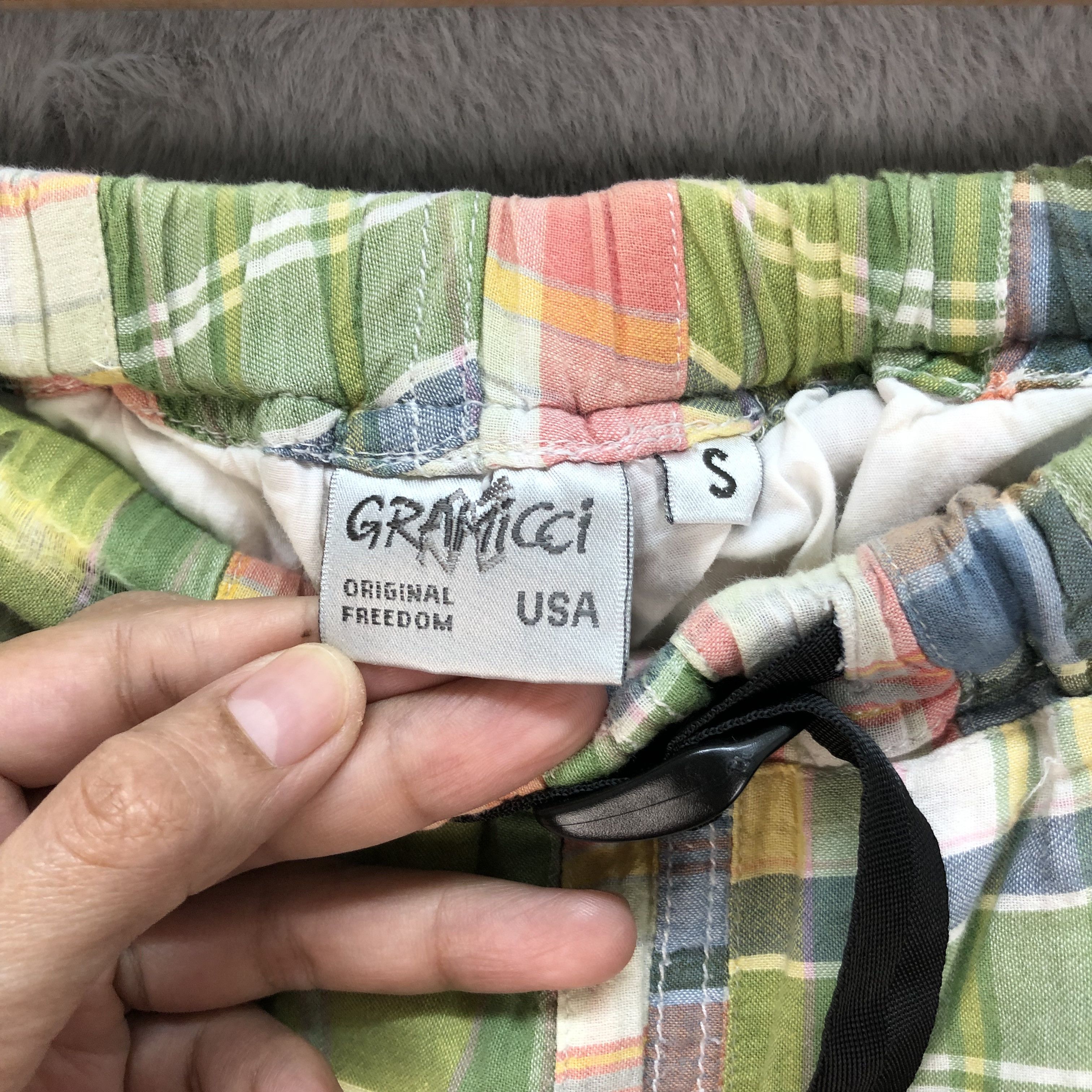 Gramicci GRAMICCI TARTAN PATCHWORK SHORTS PANT #6204-54 Size US 29 - 8 Thumbnail