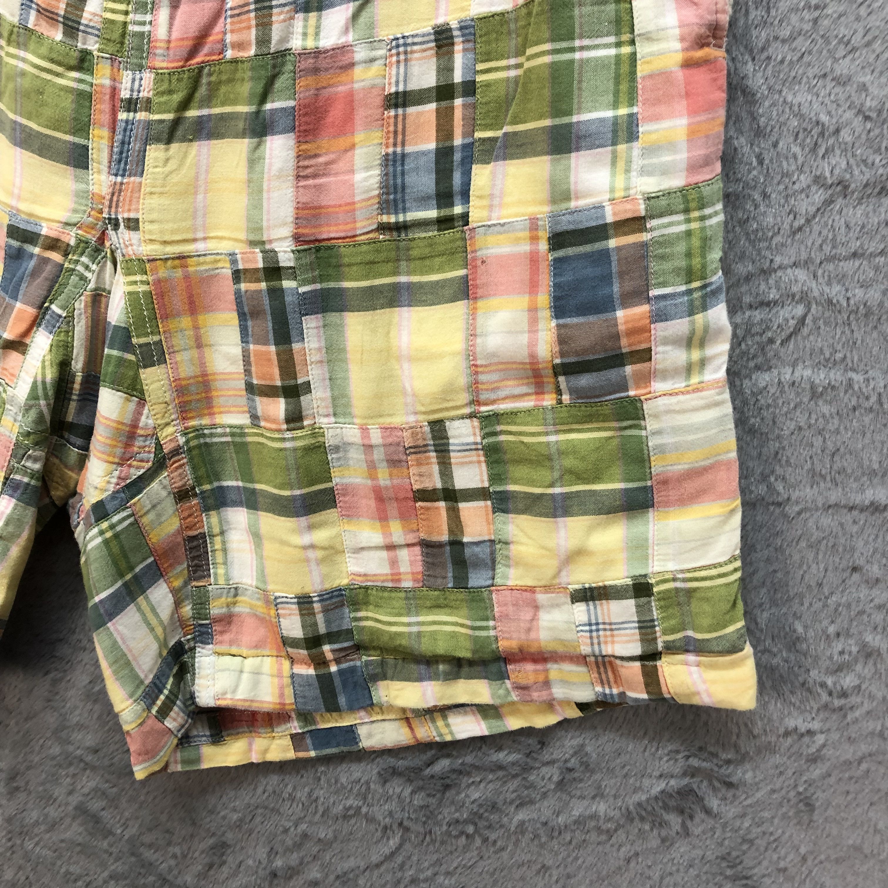Gramicci GRAMICCI TARTAN PATCHWORK SHORTS PANT #6204-54 Size US 29 - 6 Thumbnail