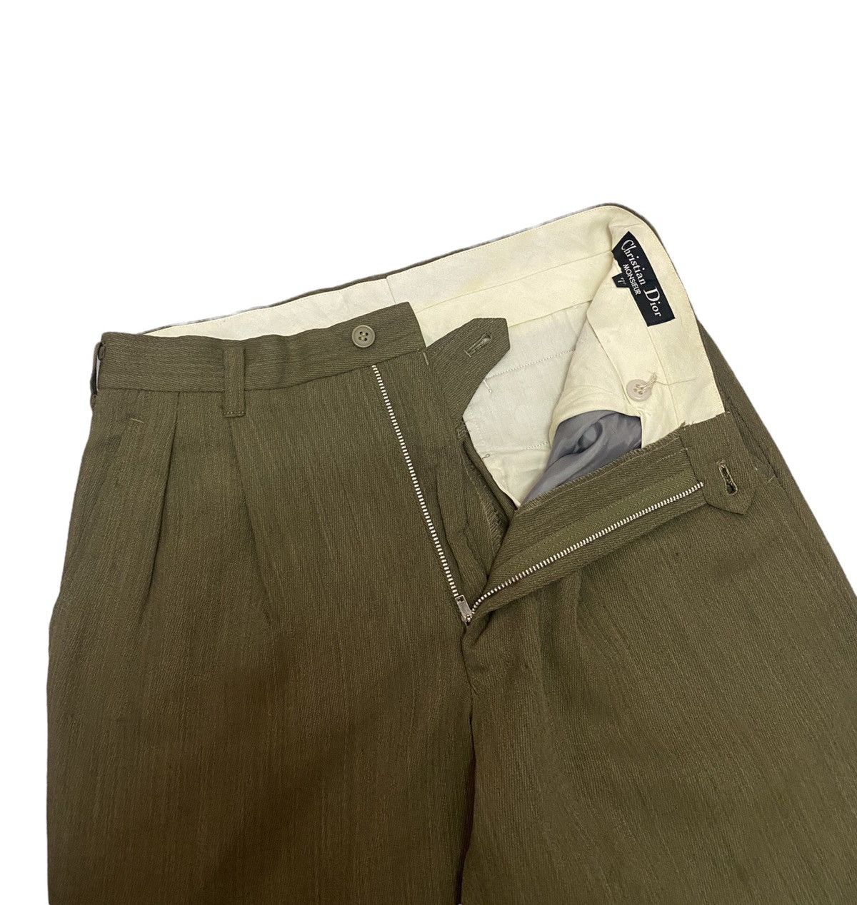 Christian Dior Monsieur CHRISTIAN DIOR MONSIEUR LUXURY CLASSIC WOOL PANTS Size US 28 / EU 44 - 7 Thumbnail