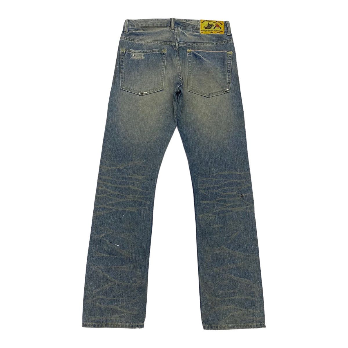 Hysteric Glamour NANO UNIVERSE TOKYO NIPPON DISTRESSED DENIM JEANS Size US 30 / EU 46 - 2 Thumbnail