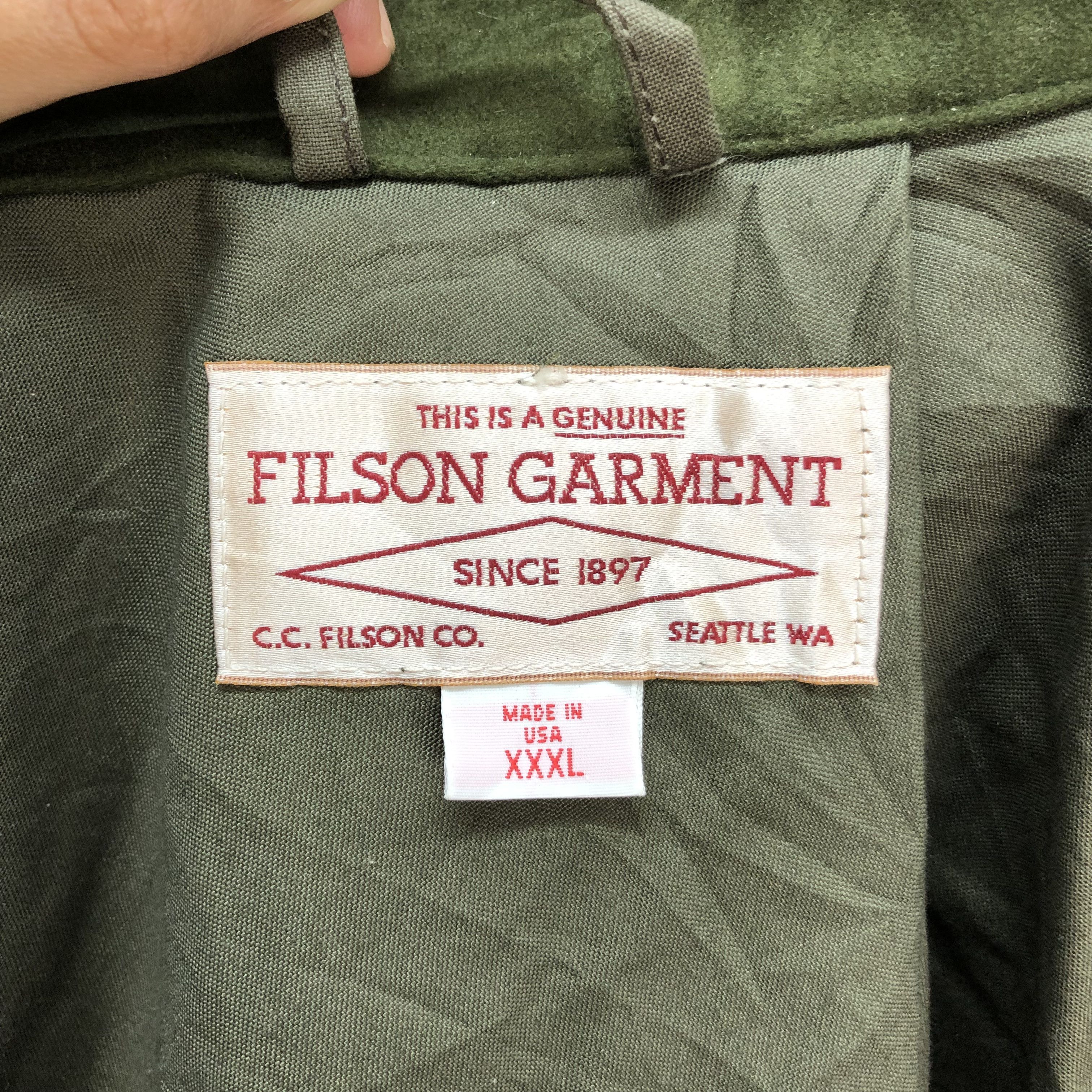 Filson FILSON SHELTER WATERFOWL UPLAND HUNTING COAT JACKET XXXL #63 Size US XXL / EU 58 / 5 - 10 Thumbnail