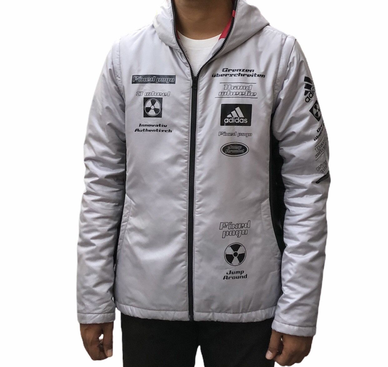 Adidas 🔥Adidas Equipment Jacket Hand Remove with Hoodie Size US M / EU 48-50 / 2 - 9 Thumbnail