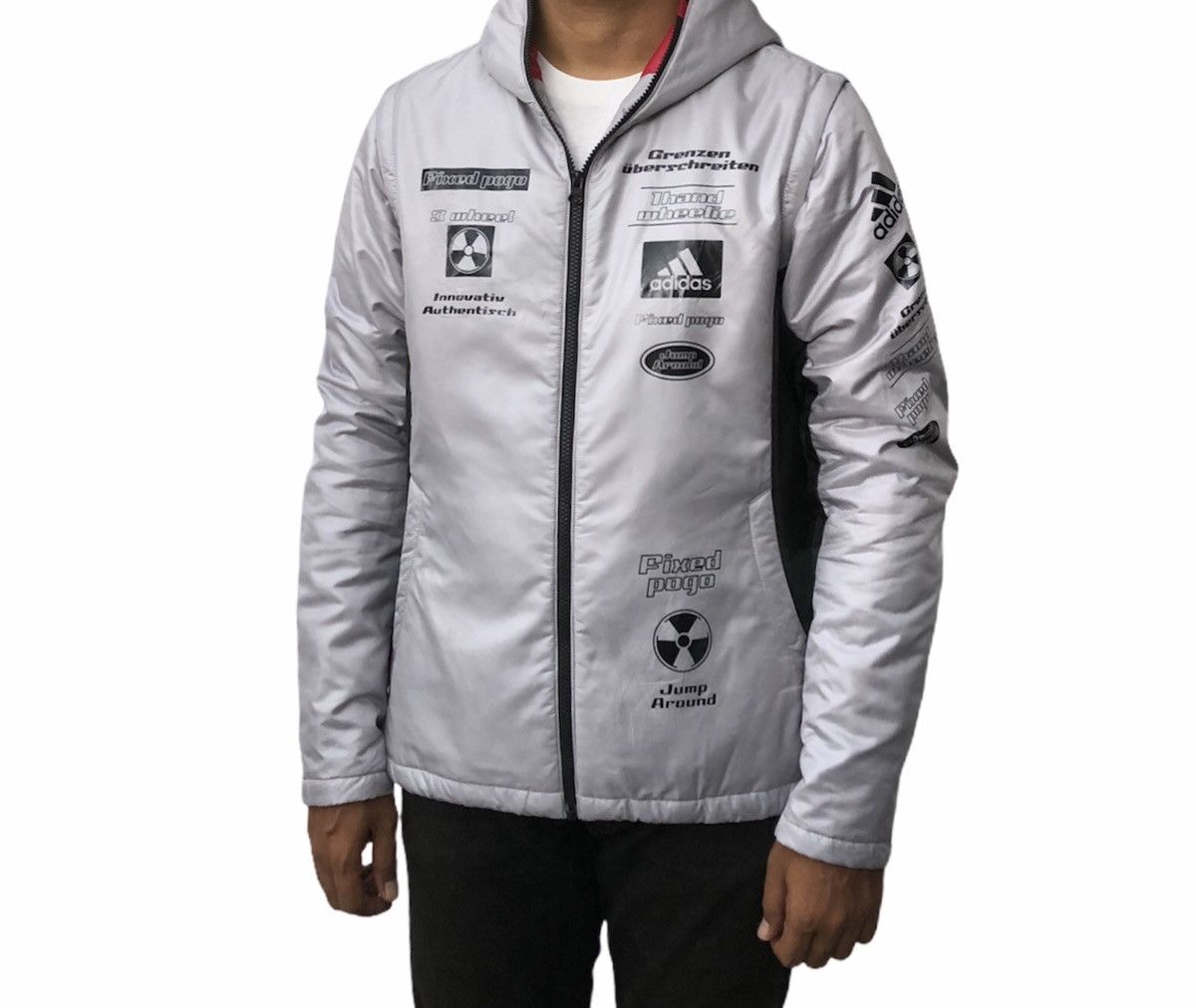 Adidas 🔥Adidas Equipment Jacket Hand Remove with Hoodie Size US M / EU 48-50 / 2 - 7 Thumbnail