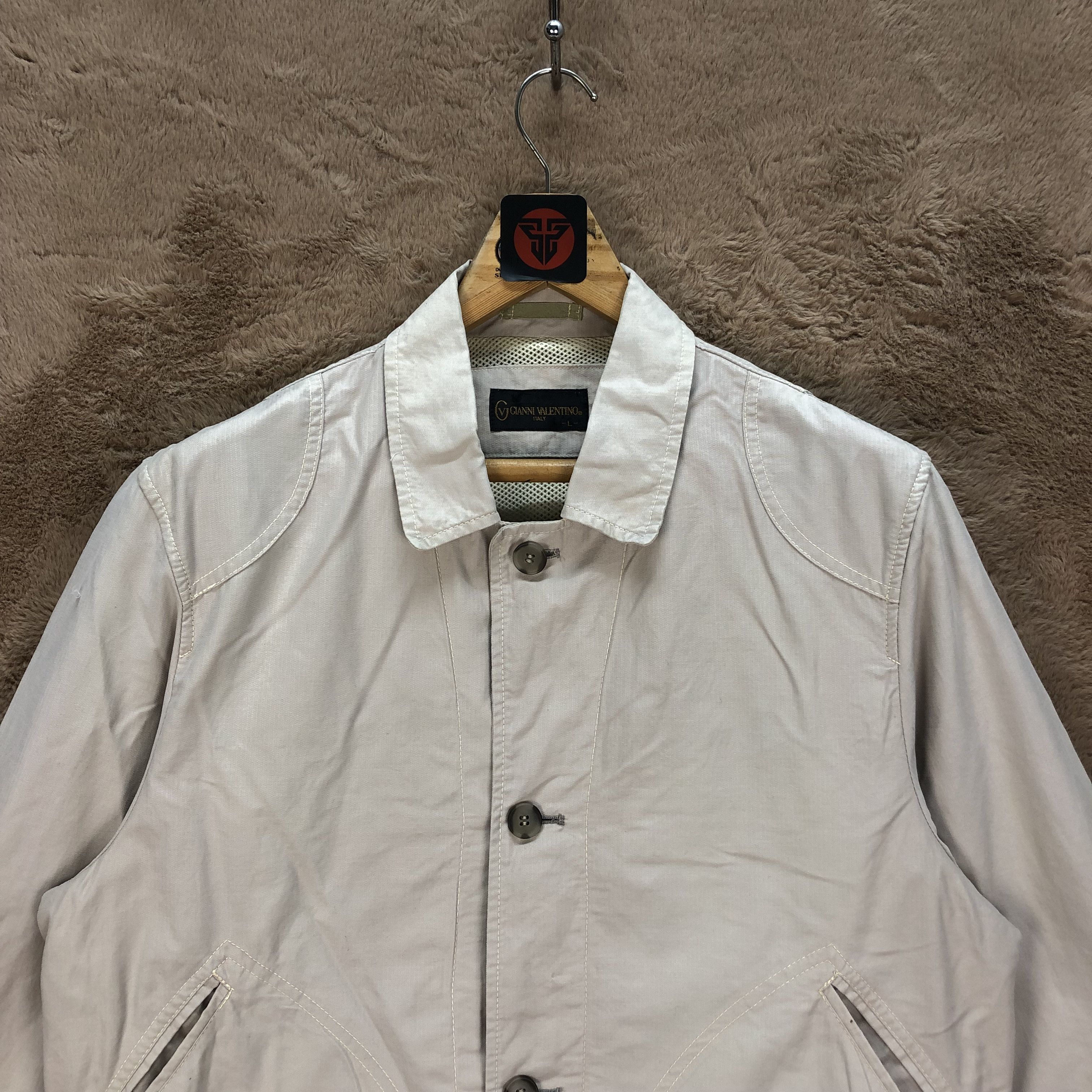 Gianni Valentino VINTAGE GIANNI VALENTINO CASUAL JACKET #6377-62 Size US L / EU 52-54 / 3 - 2 Thumbnail