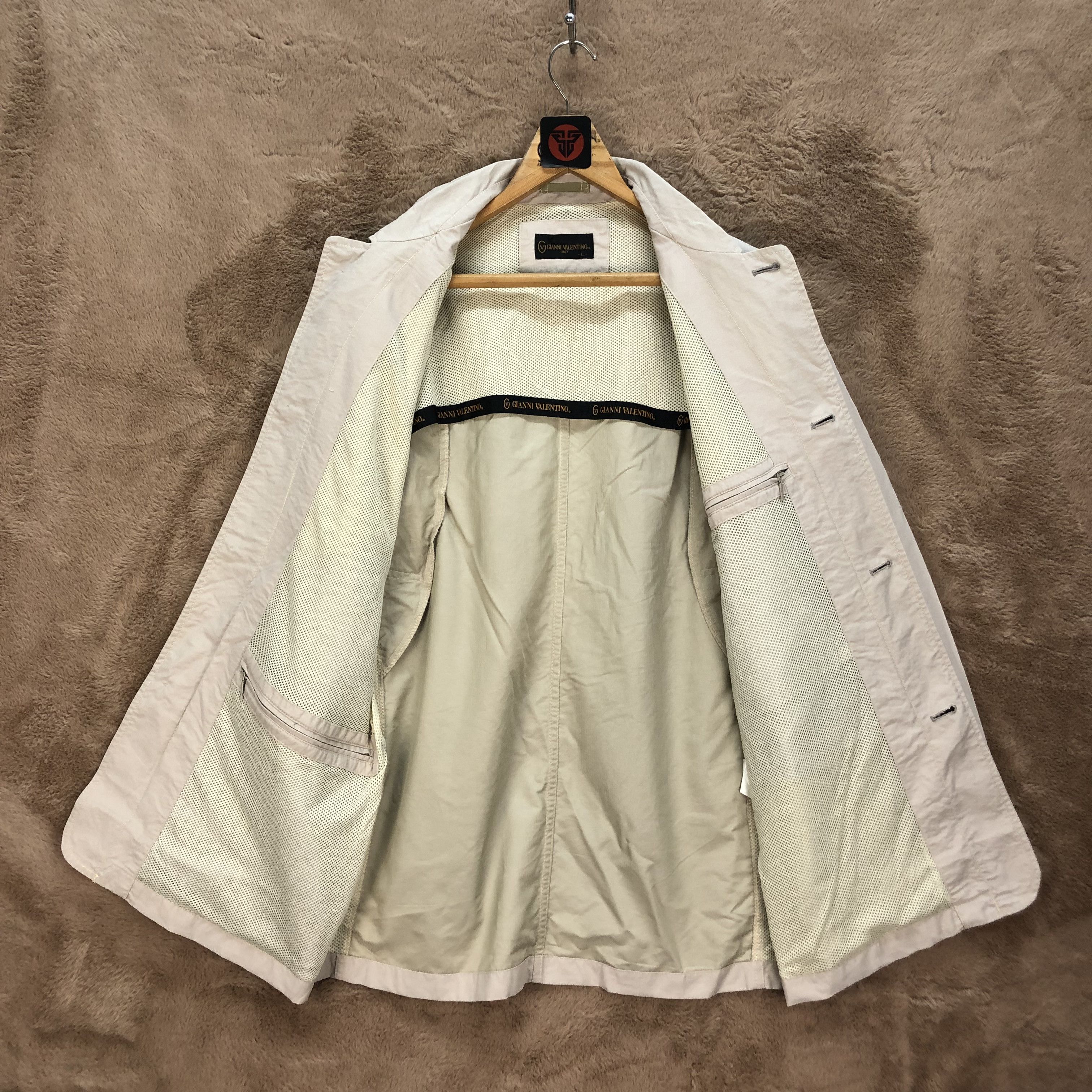 Gianni Valentino VINTAGE GIANNI VALENTINO CASUAL JACKET #6377-62 Size US L / EU 52-54 / 3 - 6 Thumbnail