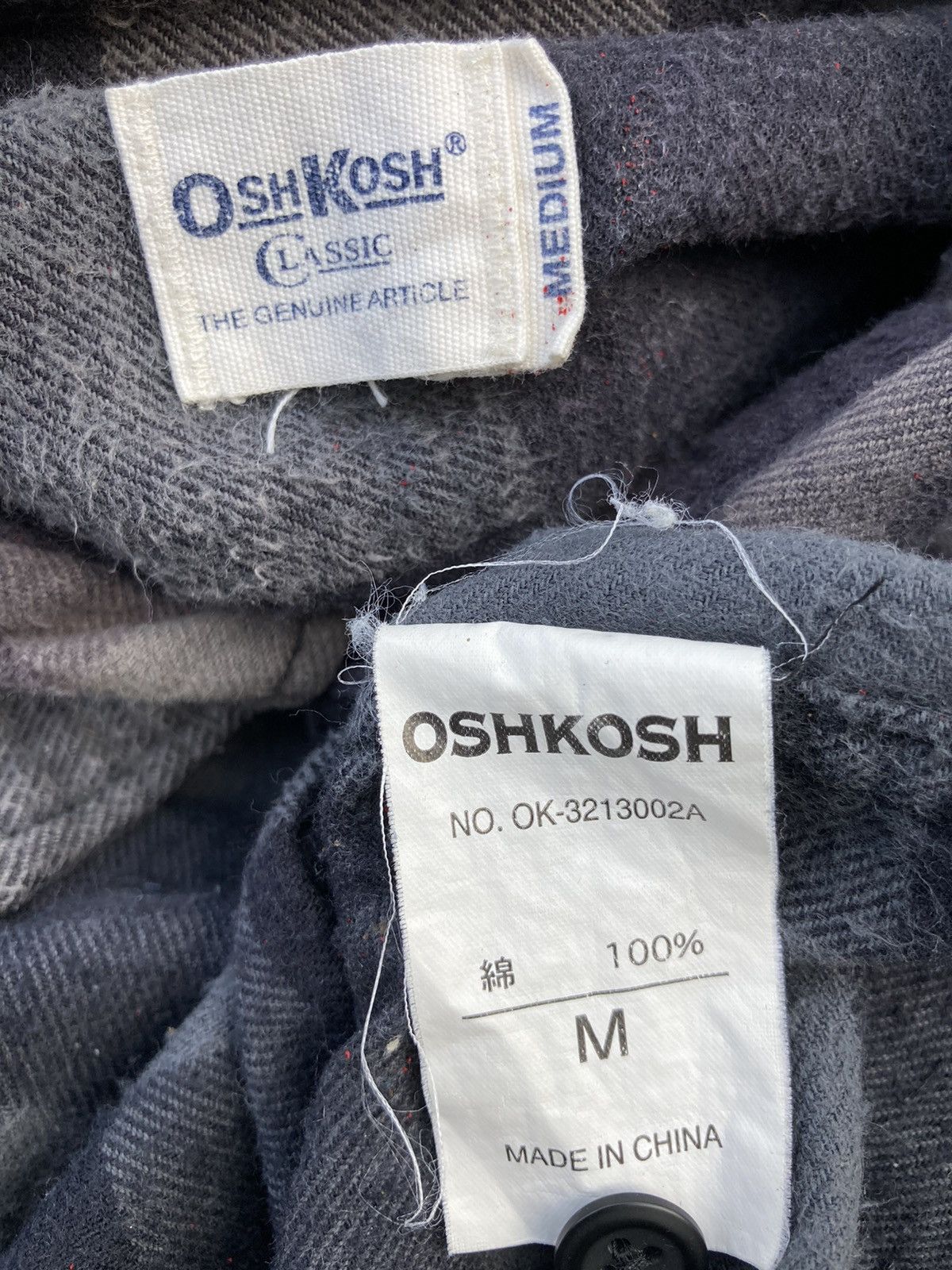 Oshkosh OSHKOSH PLAID BUTTON UPS Size US M / EU 48-50 / 2 - 4 Thumbnail