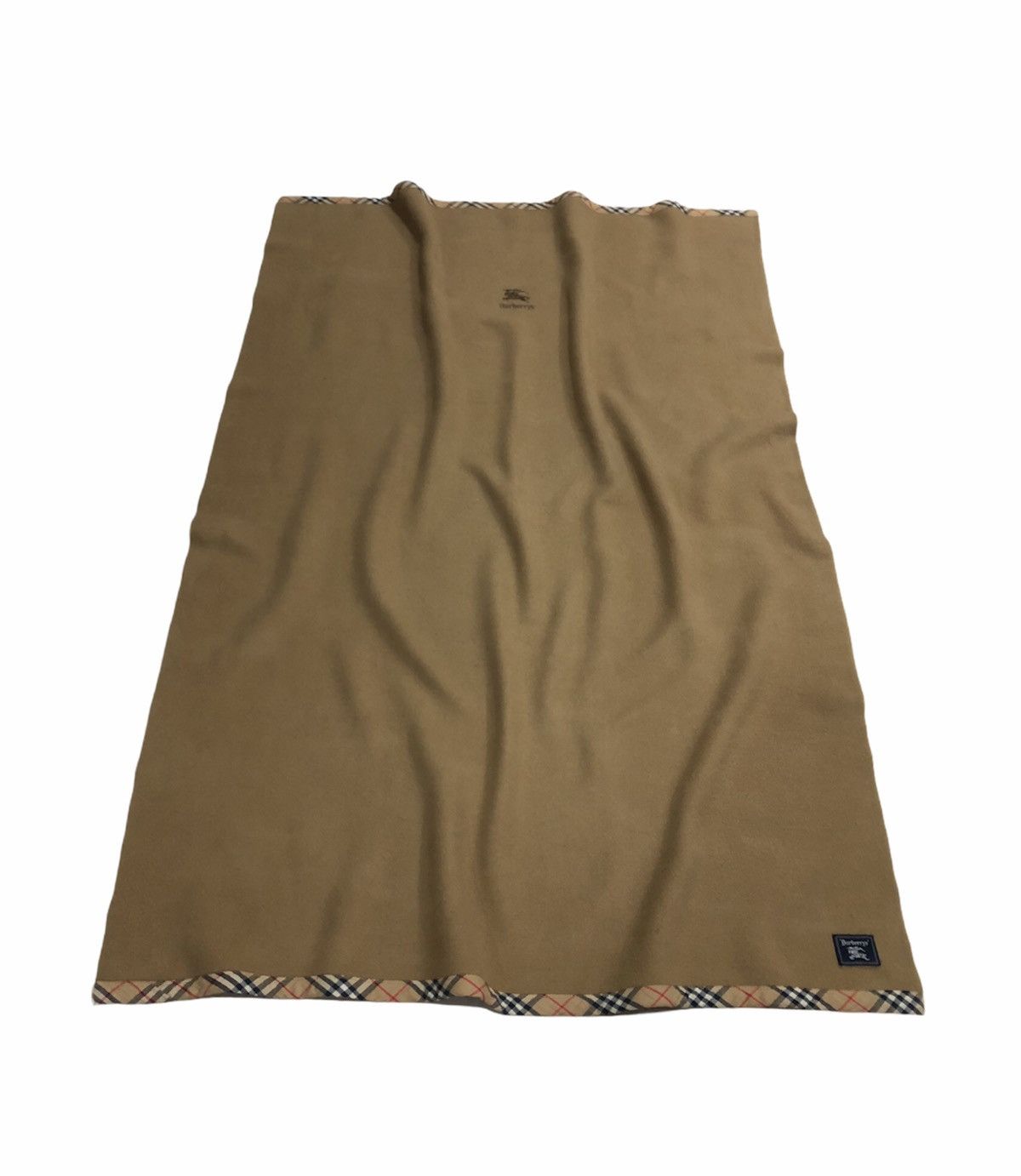 Burberry Vintage Burberrys Blanket Sheet 100% New Wool Size ONE SIZE - 8 Thumbnail