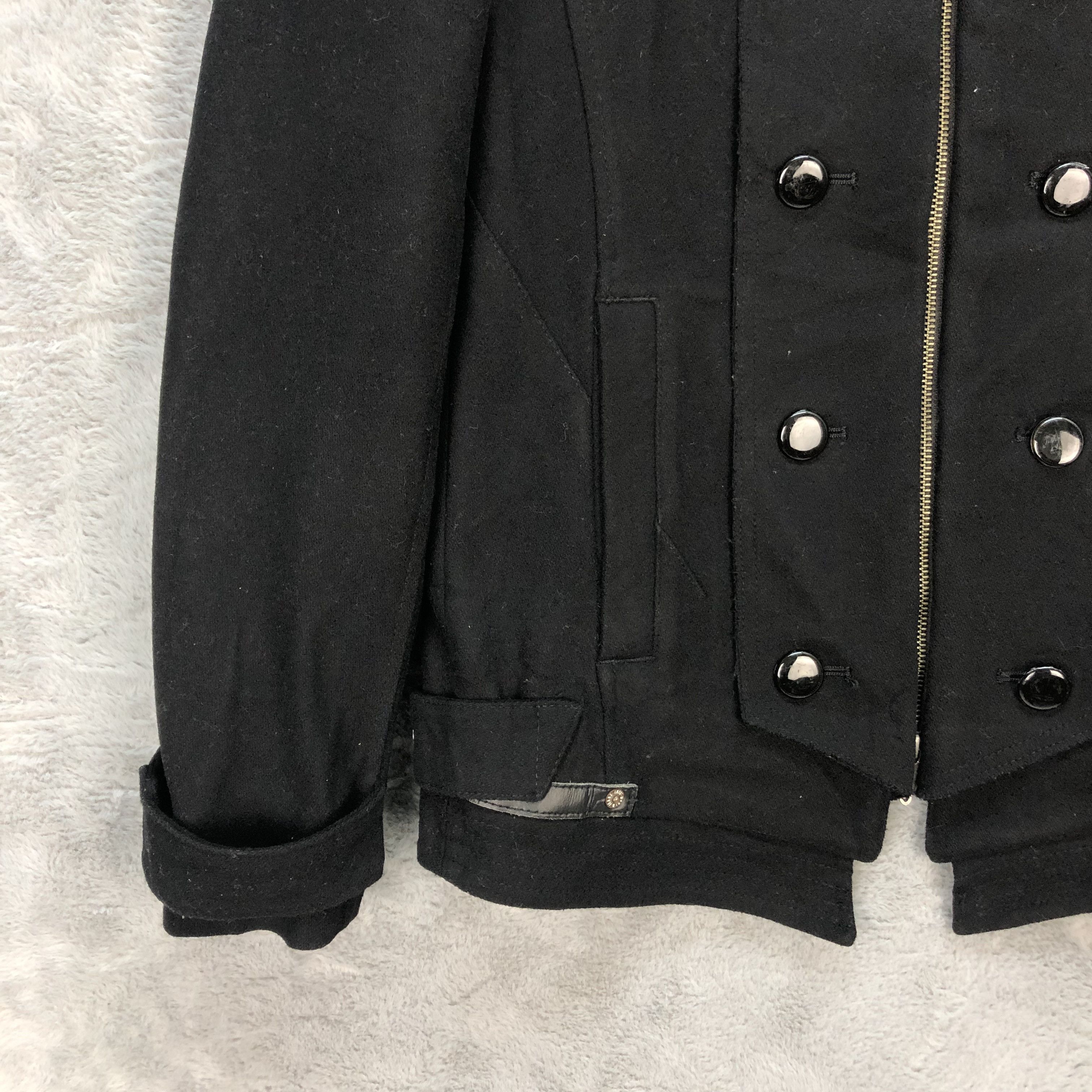 PPFM PPFM DOUBLE BREASTED WOOL ZIPPER COAT JACKET #6305-59 Size US M / EU 48-50 / 2 - 4 Thumbnail