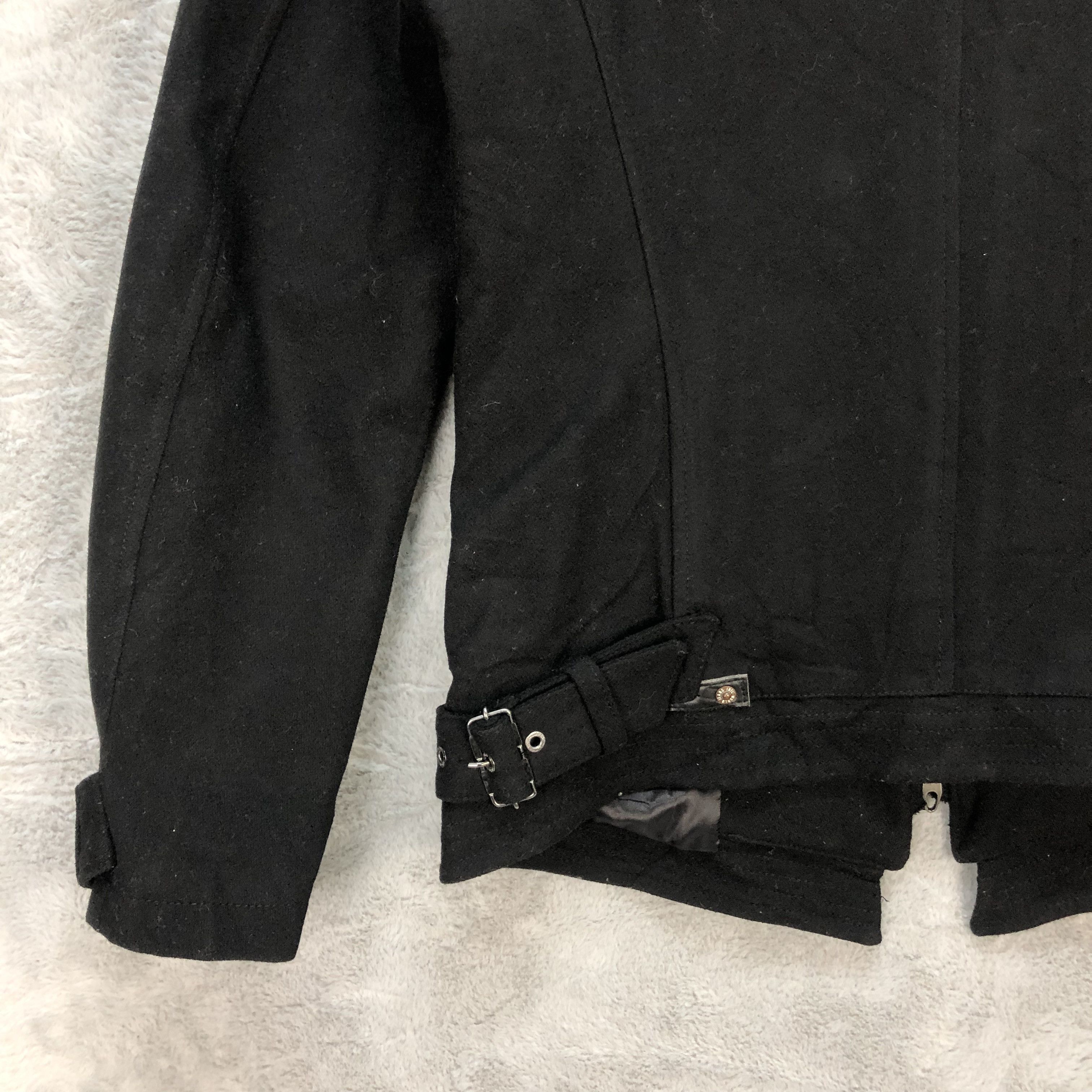 PPFM PPFM DOUBLE BREASTED WOOL ZIPPER COAT JACKET #6305-59 Size US M / EU 48-50 / 2 - 10 Thumbnail