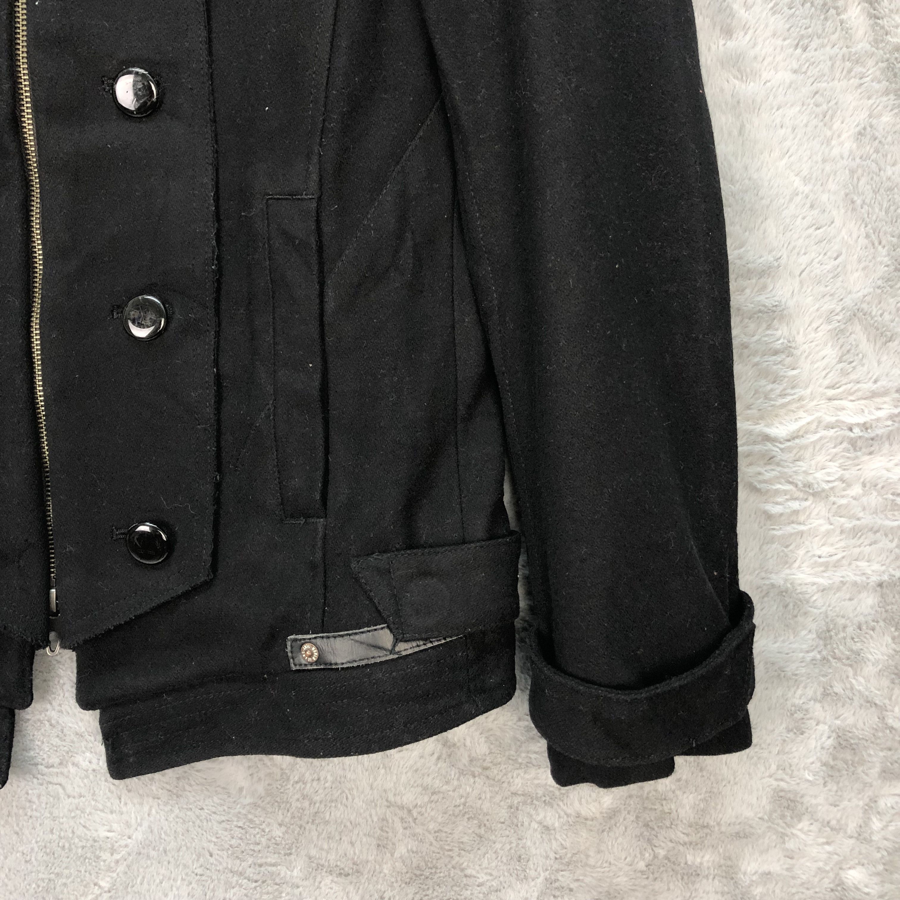 PPFM PPFM DOUBLE BREASTED WOOL ZIPPER COAT JACKET #6305-59 Size US M / EU 48-50 / 2 - 5 Thumbnail